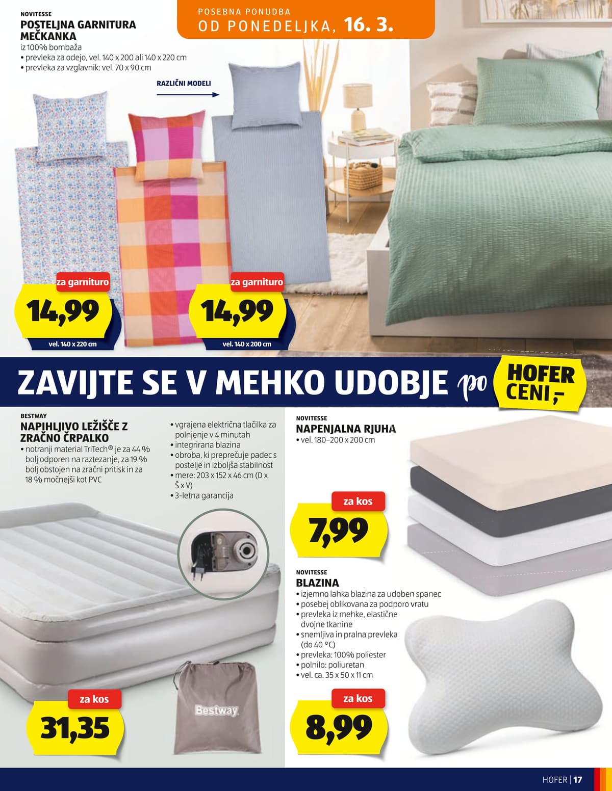 Stran 17. Hofer kataloga - Akcijska Ponudba od 11.03.2026.