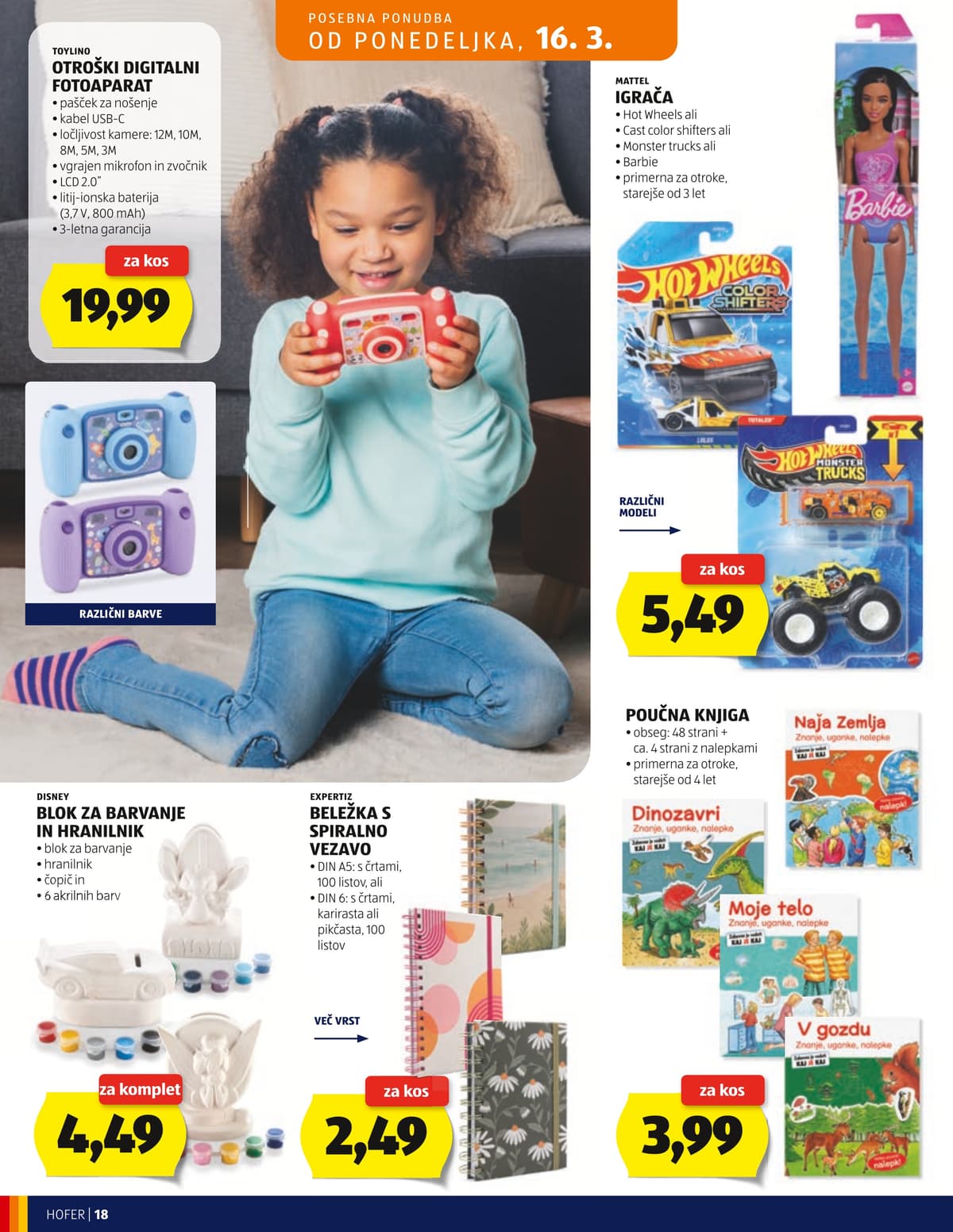 Stran 18. Hofer kataloga - Akcijska Ponudba od 11.03.2026.