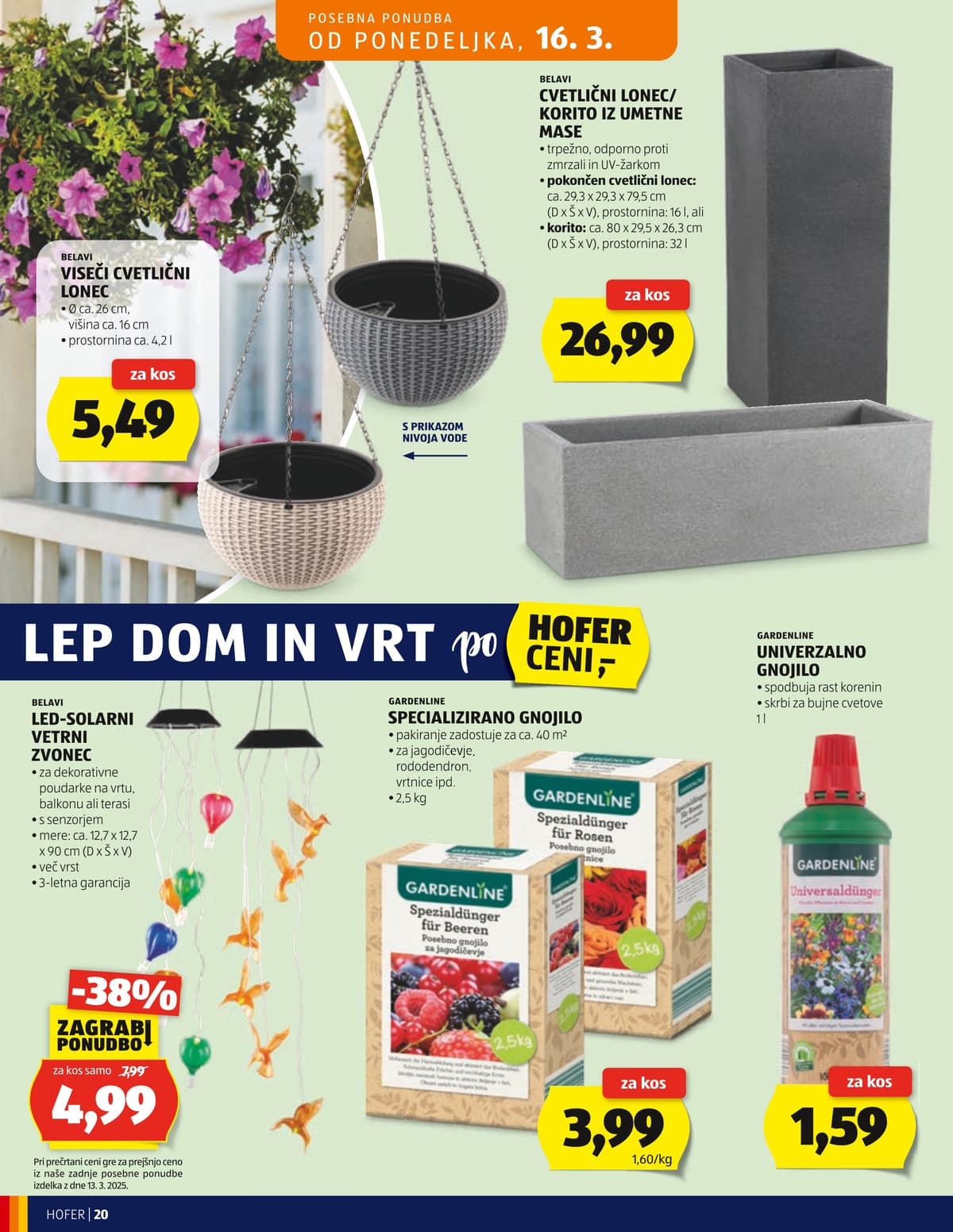 Stran 20. Hofer kataloga - Akcijska Ponudba od 11.03.2026.