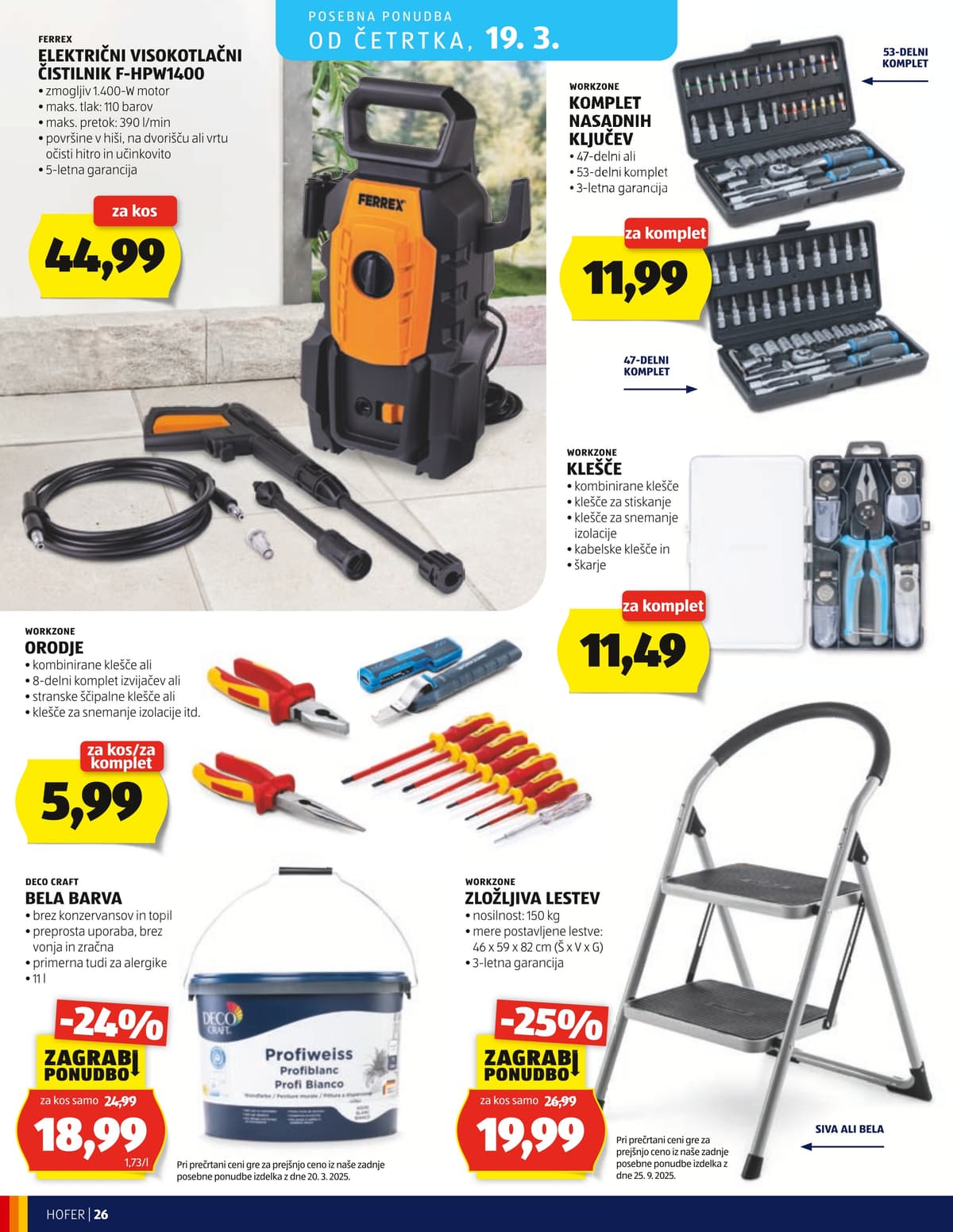 Stran 26. Hofer kataloga - Akcijska Ponudba od 11.03.2026.