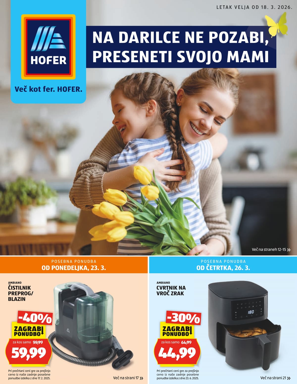 Hofer katalog od 18.03.2026 - Akcijska Ponudba