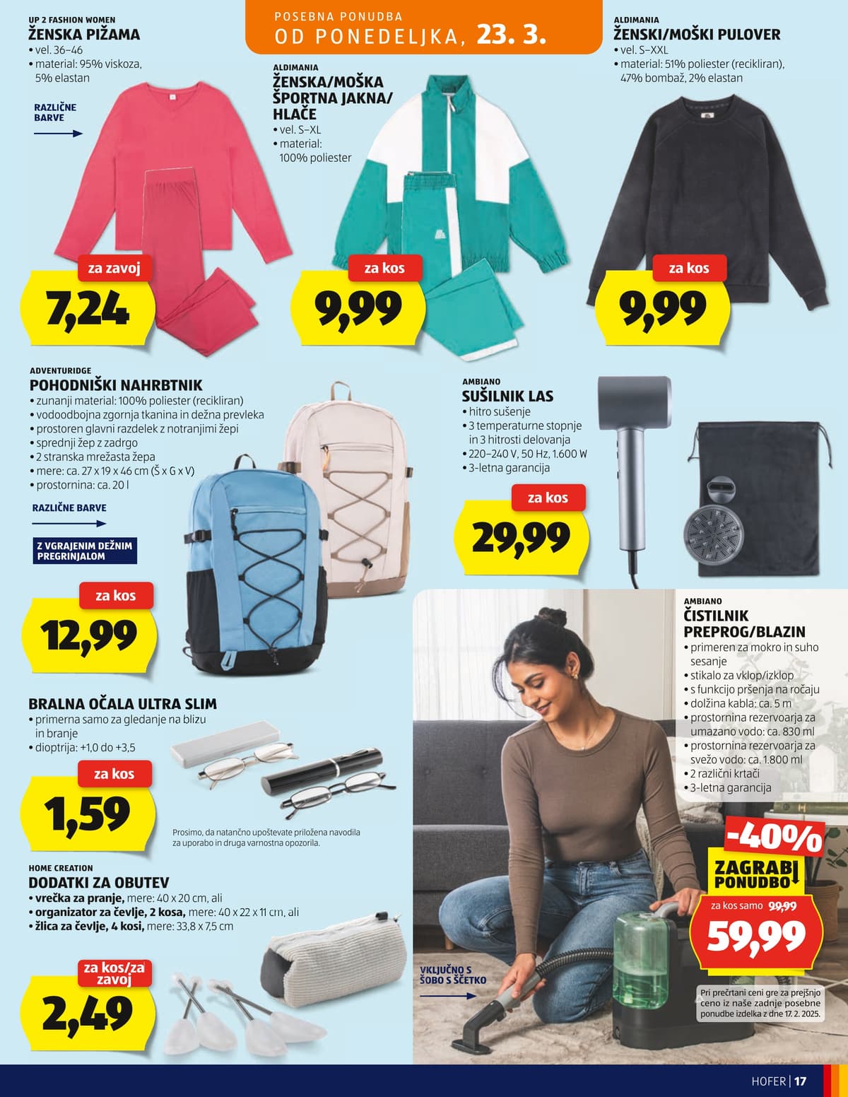Stran 17. Hofer kataloga - Akcijska Ponudba