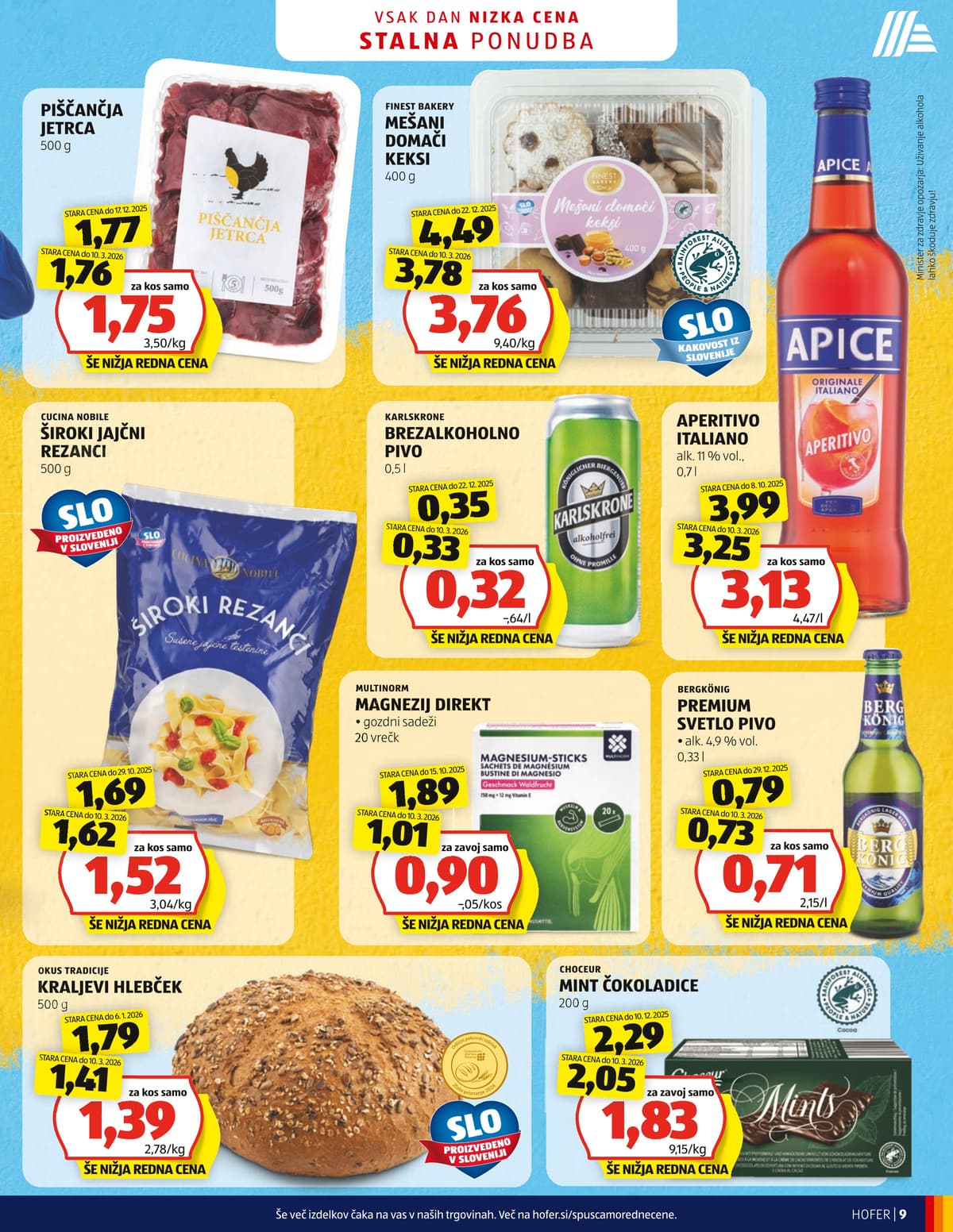 Stran 9. Hofer kataloga - Akcijska Ponudba od 18.03.2026.