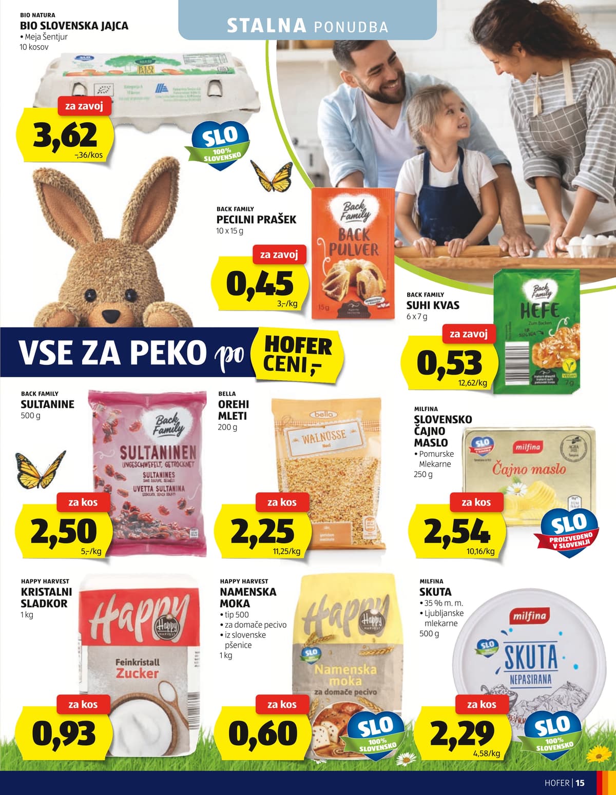 Stran 15. Hofer kataloga - Akcijska Ponudba od 25.03.2026.