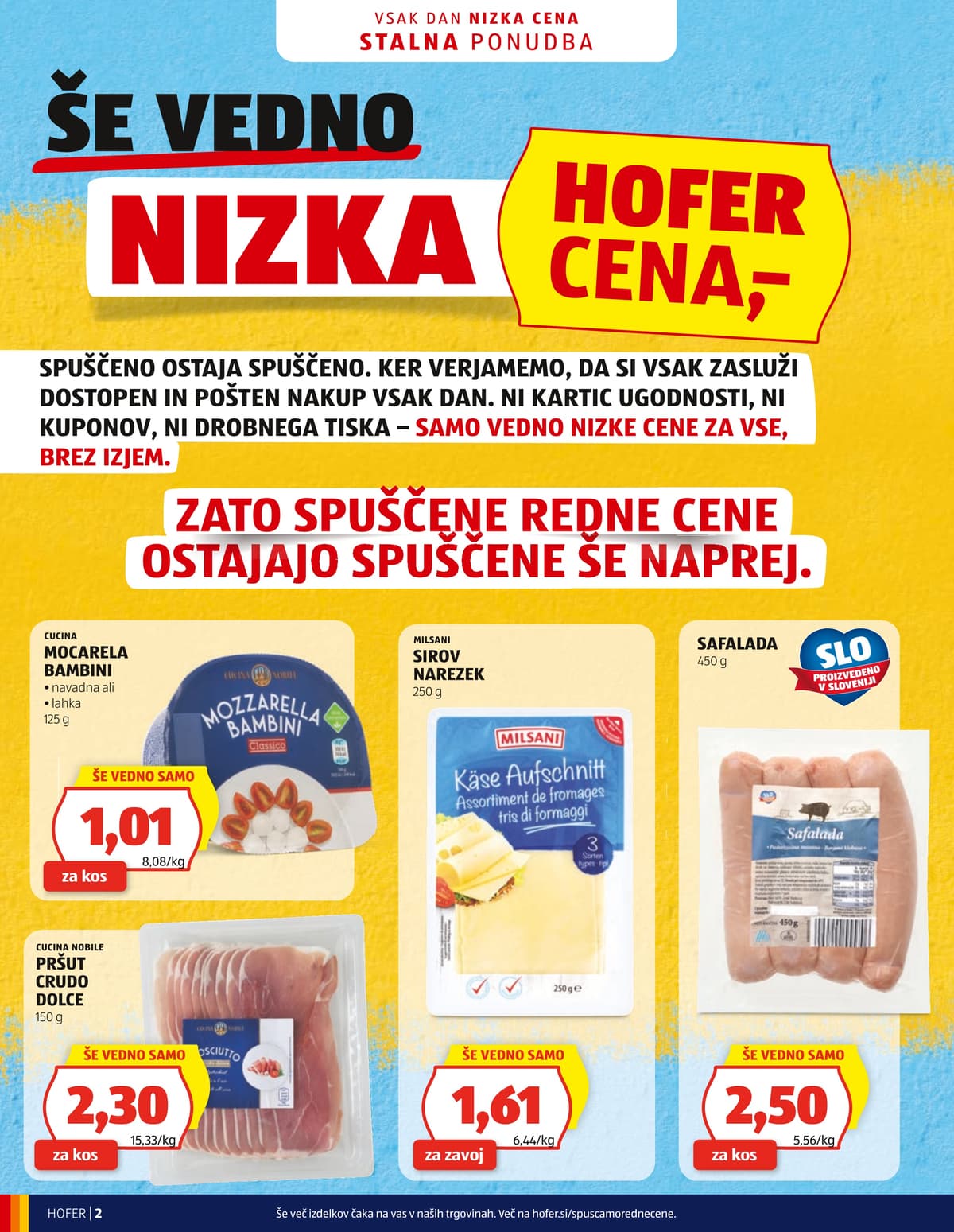 Stran 2. Hofer kataloga - Akcijska Ponudba od 25.03.2026.