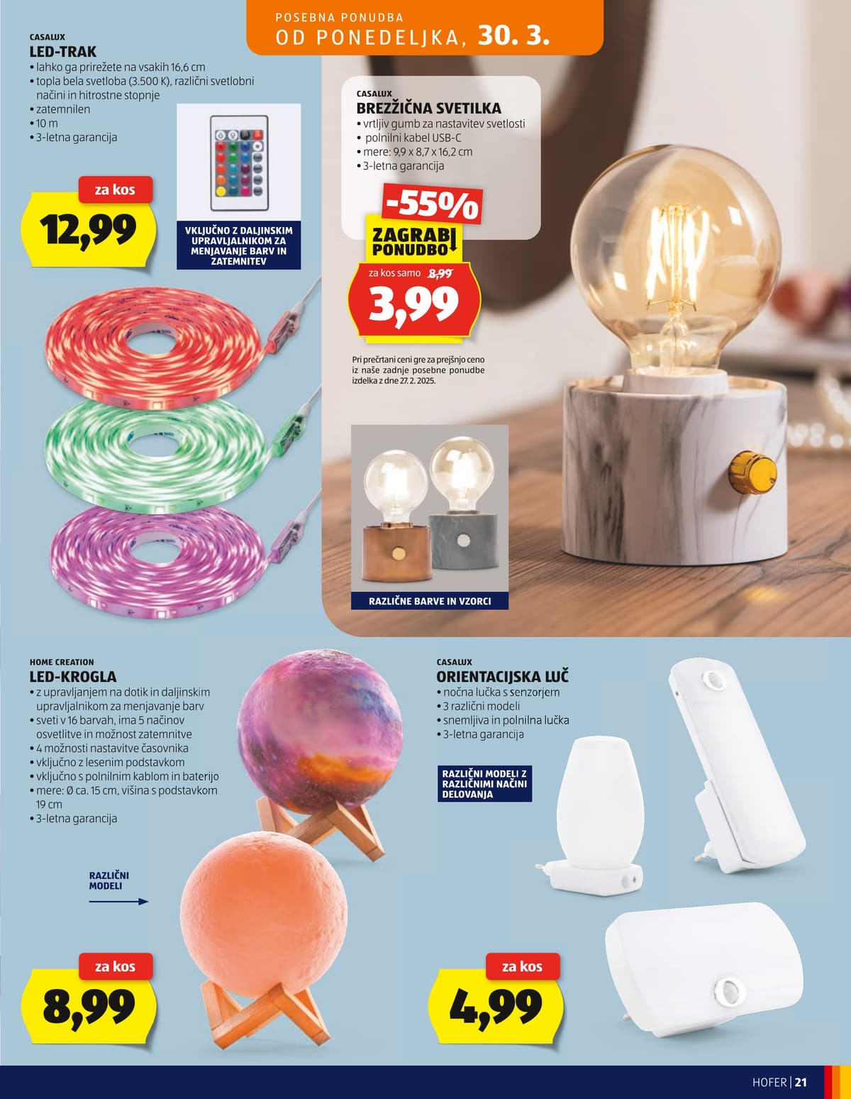Stran 21. Hofer kataloga - Akcijska Ponudba od 25.03.2026.