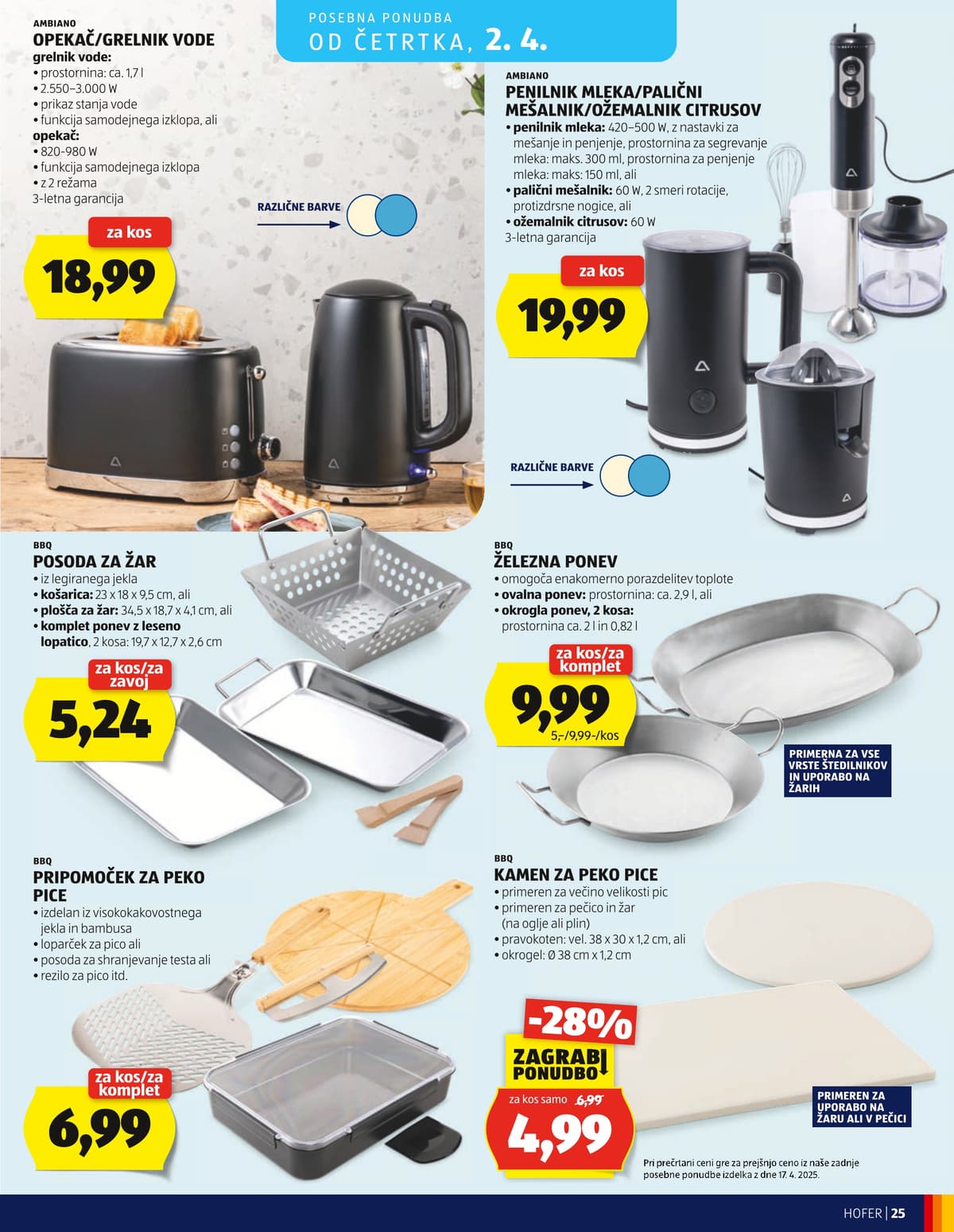 Stran 25. Hofer kataloga - Akcijska Ponudba od 25.03.2026.