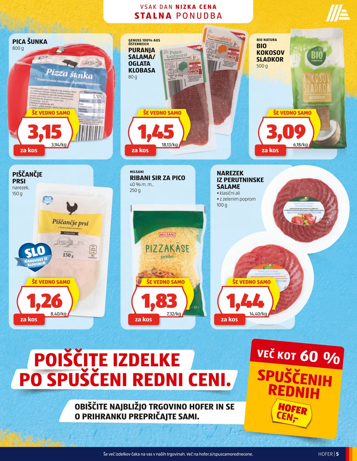 Stran 5. Hofer kataloga - Akcijska Ponudba od 25.03.2026.