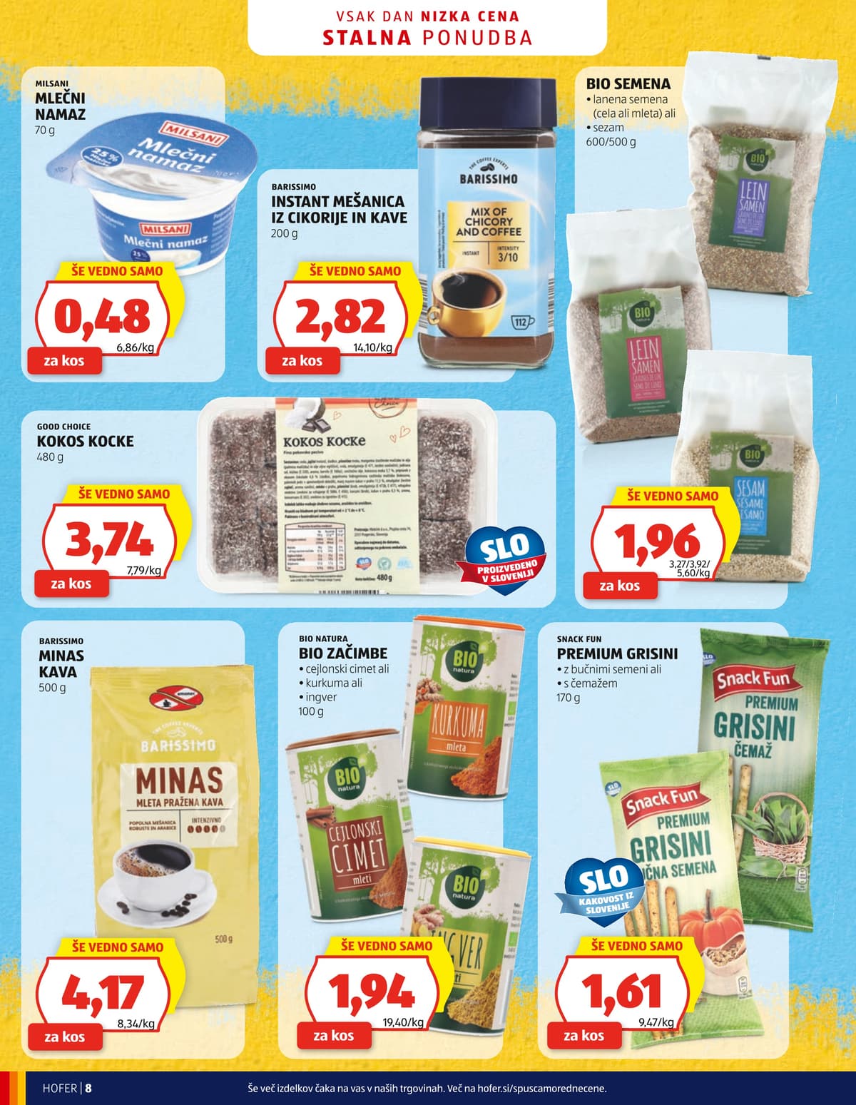 Stran 8. Hofer kataloga - Akcijska Ponudba od 25.03.2026.
