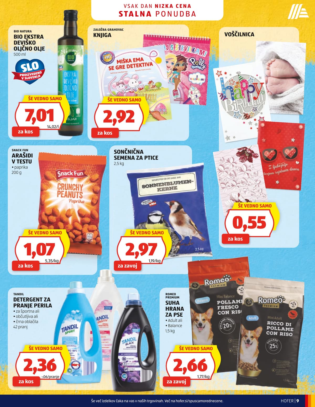 Stran 9. Hofer kataloga - Akcijska Ponudba od 25.03.2026.