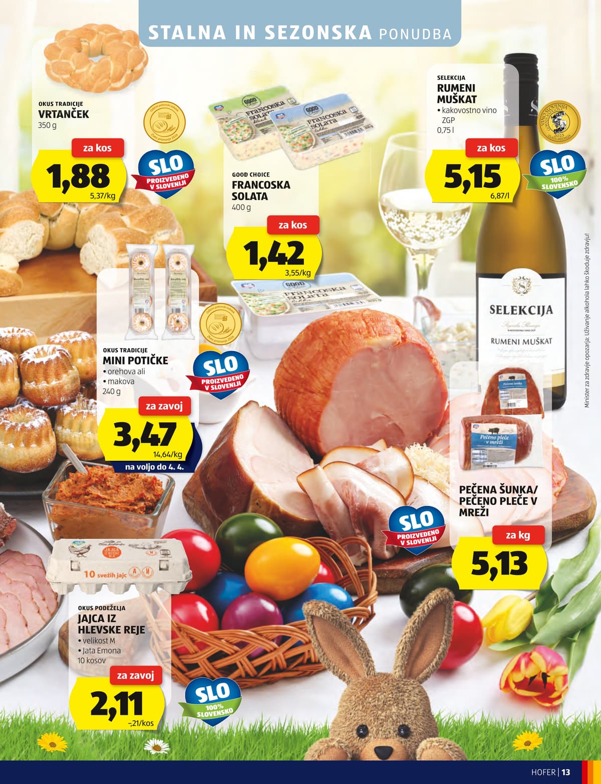 Stran 13. Hofer kataloga - Akcijska Ponudba od 01.04.2026.