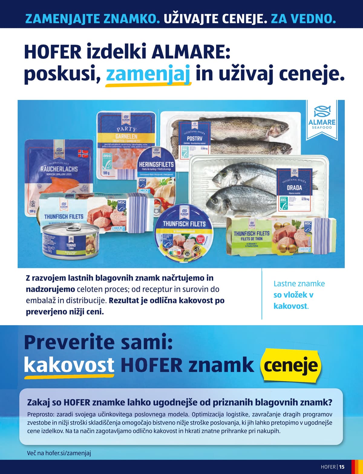 Stran 15. Hofer kataloga - Akcijska Ponudba od 01.04.2026.