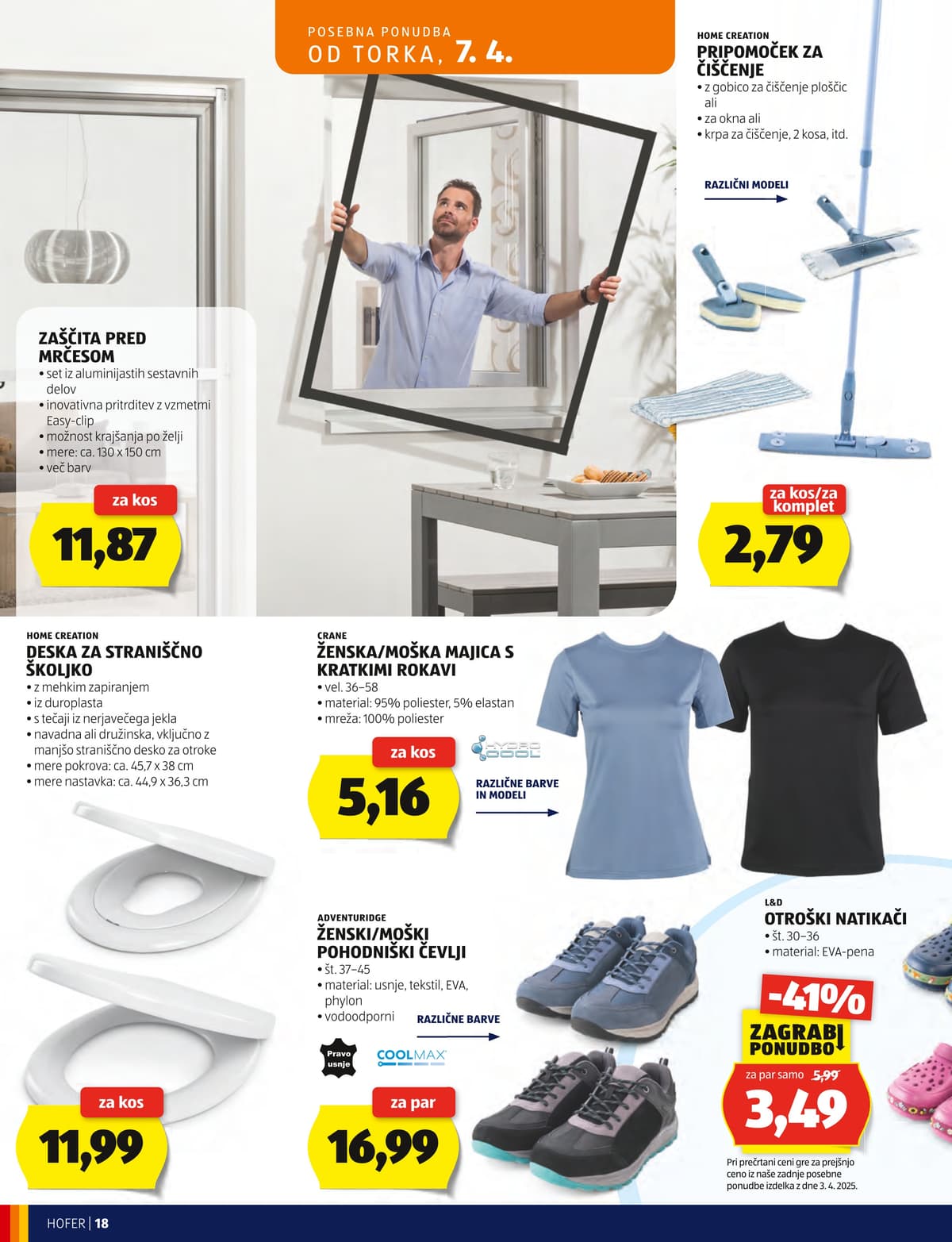 Stran 18. Hofer kataloga - Akcijska Ponudba od 01.04.2026.