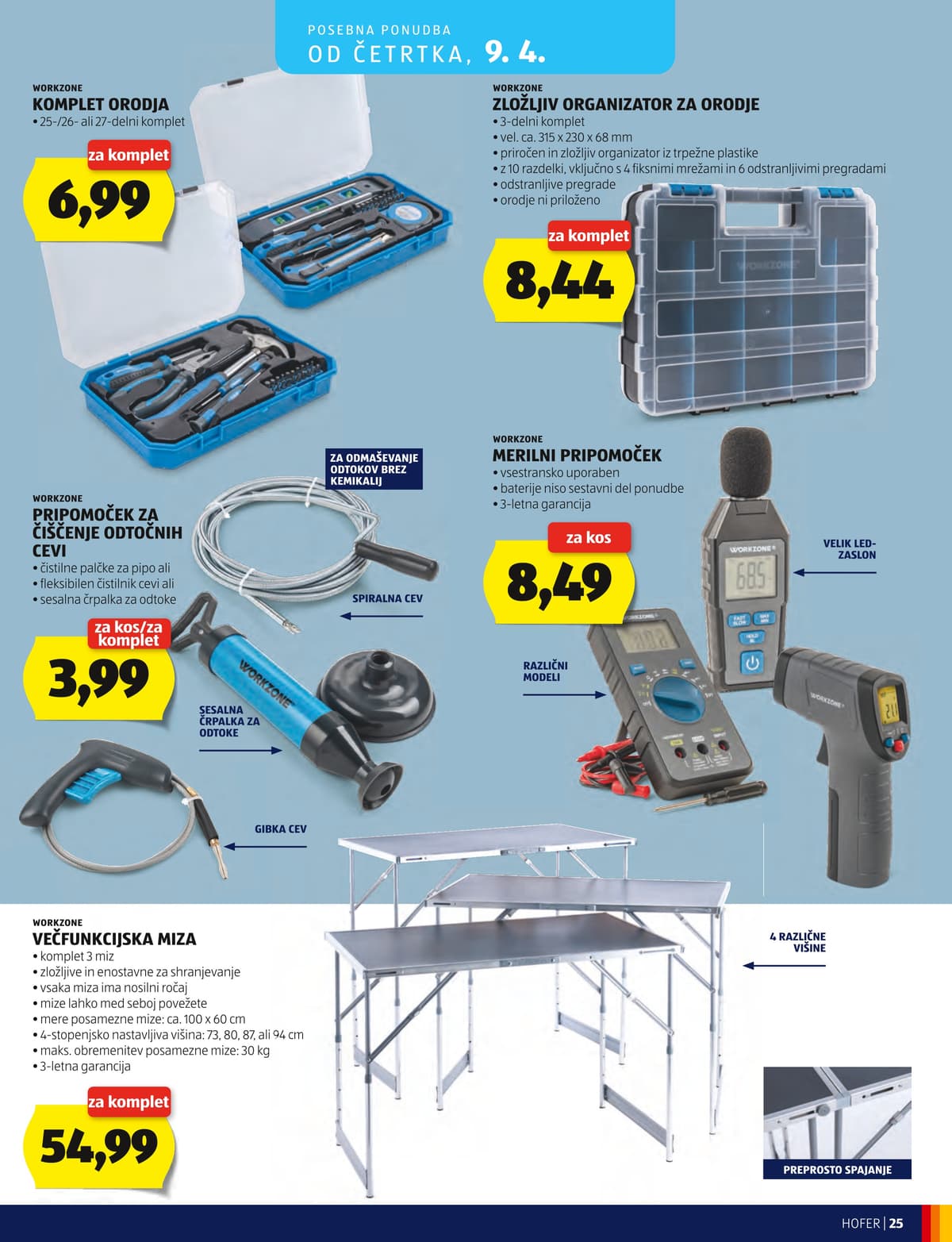 Stran 25. Hofer kataloga - Akcijska Ponudba od 01.04.2026.