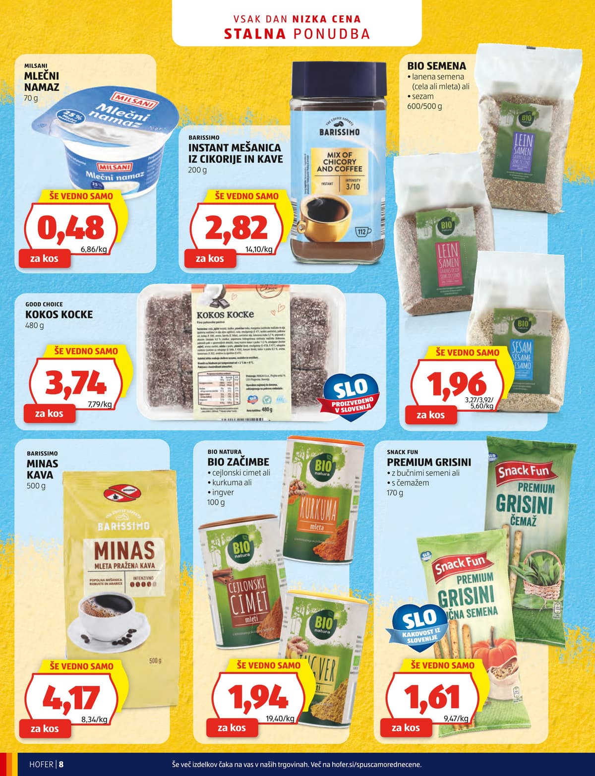 Stran 8. Hofer kataloga - Akcijska Ponudba od 01.04.2026.