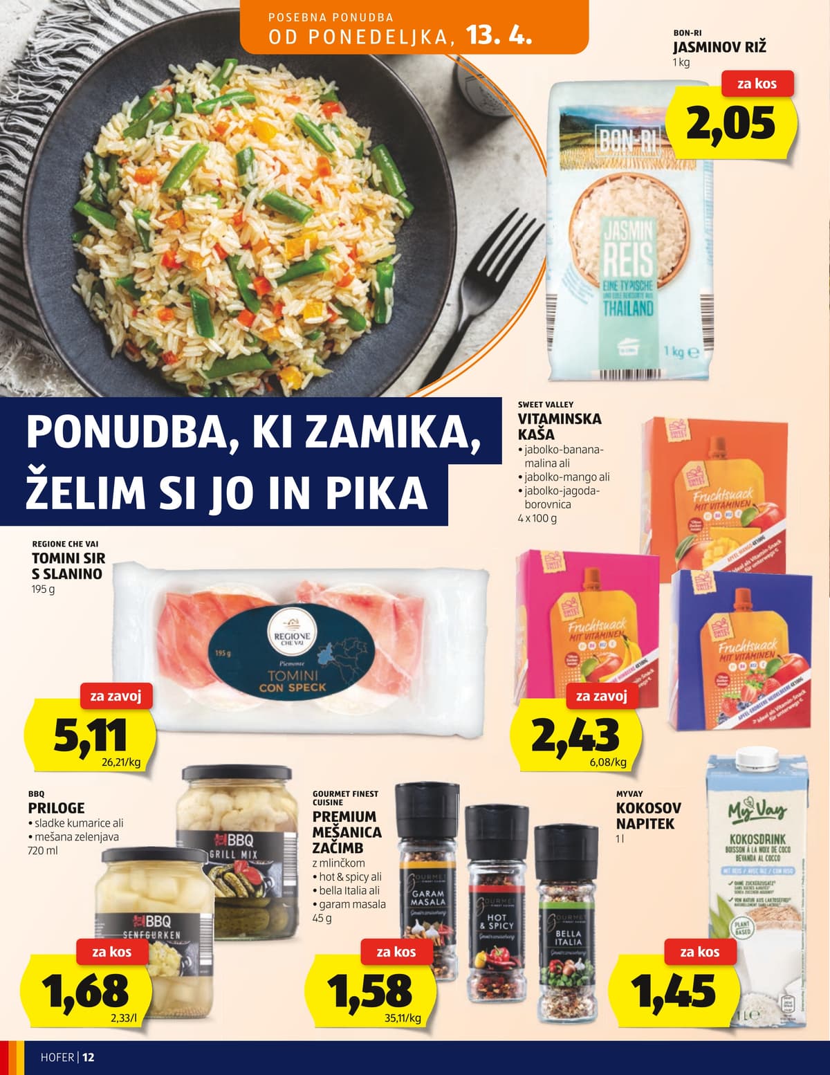 Stran 12. Hofer kataloga - Akcijska Ponudba od 08.04.2026.