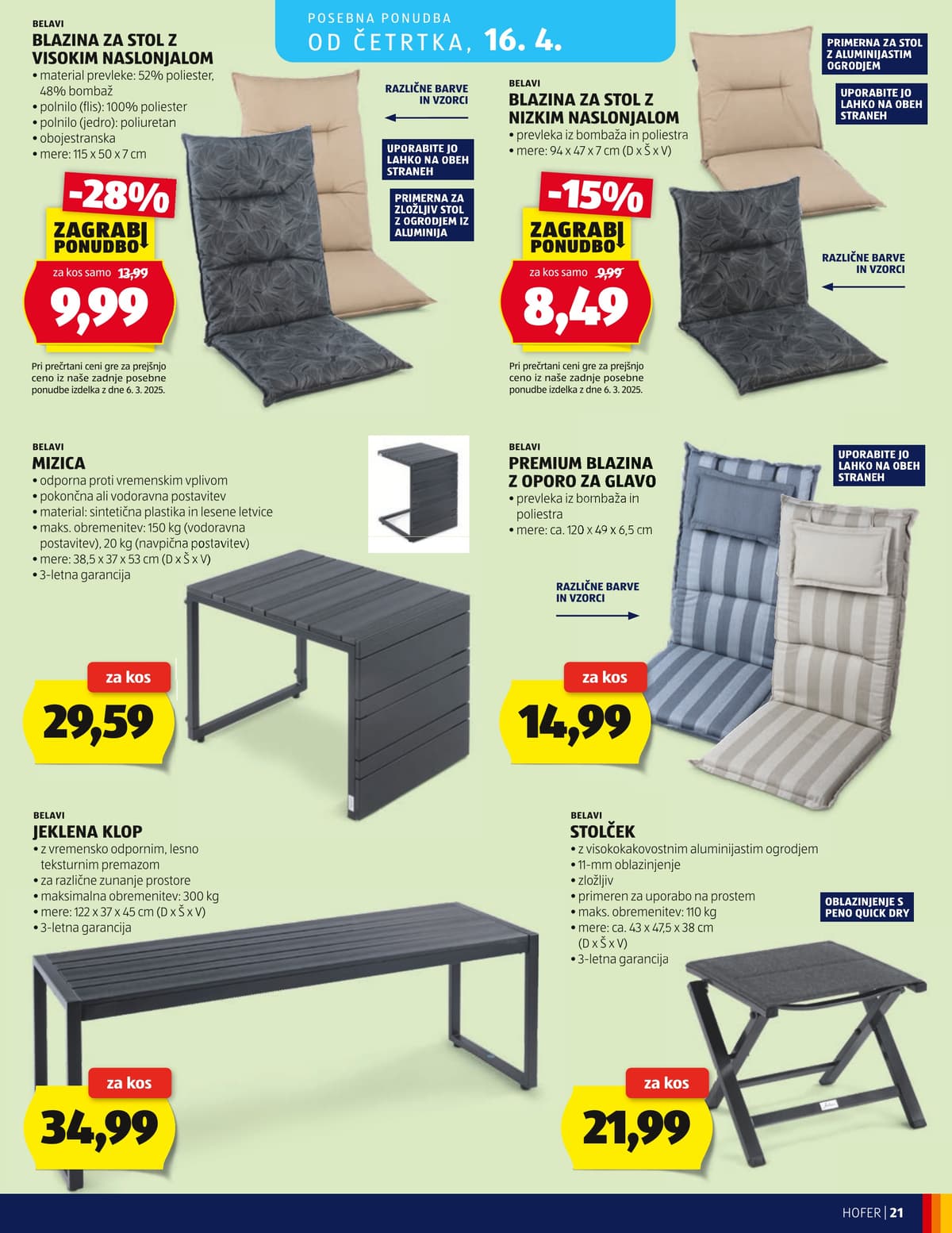 Stran 21. Hofer kataloga - Akcijska Ponudba