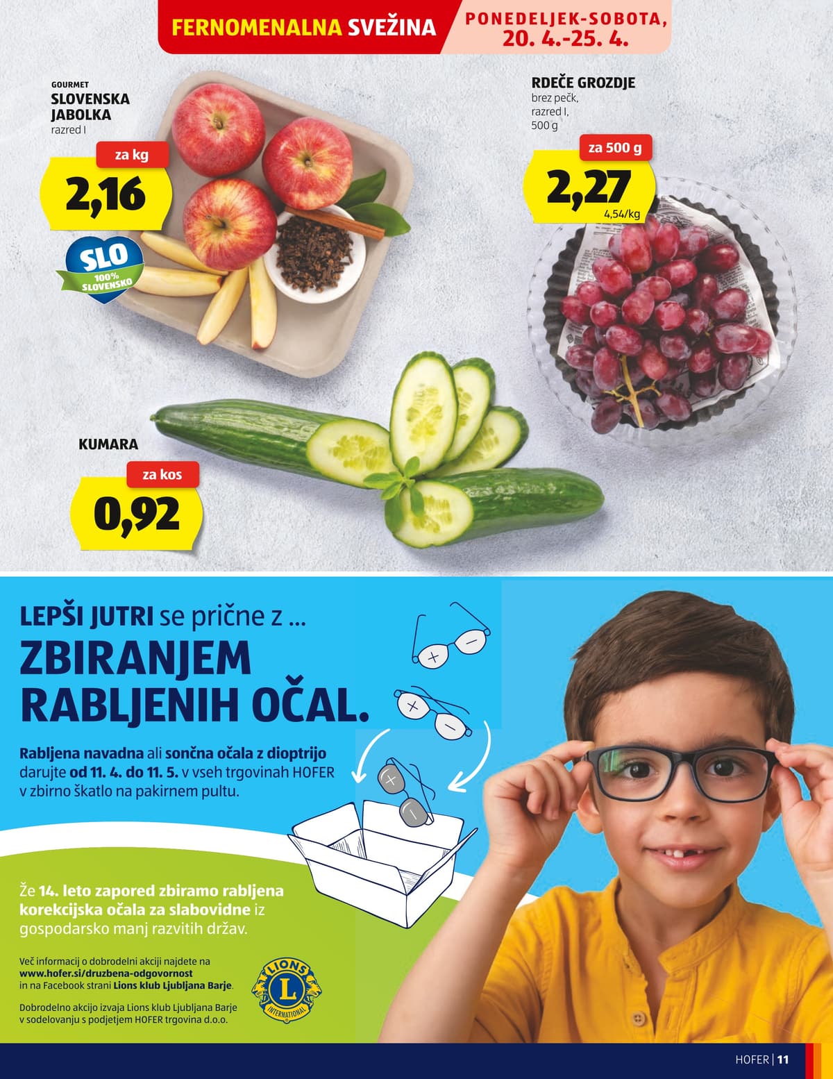Stran 11. Hofer kataloga - Akcijska Ponudba od 15.04.2026.