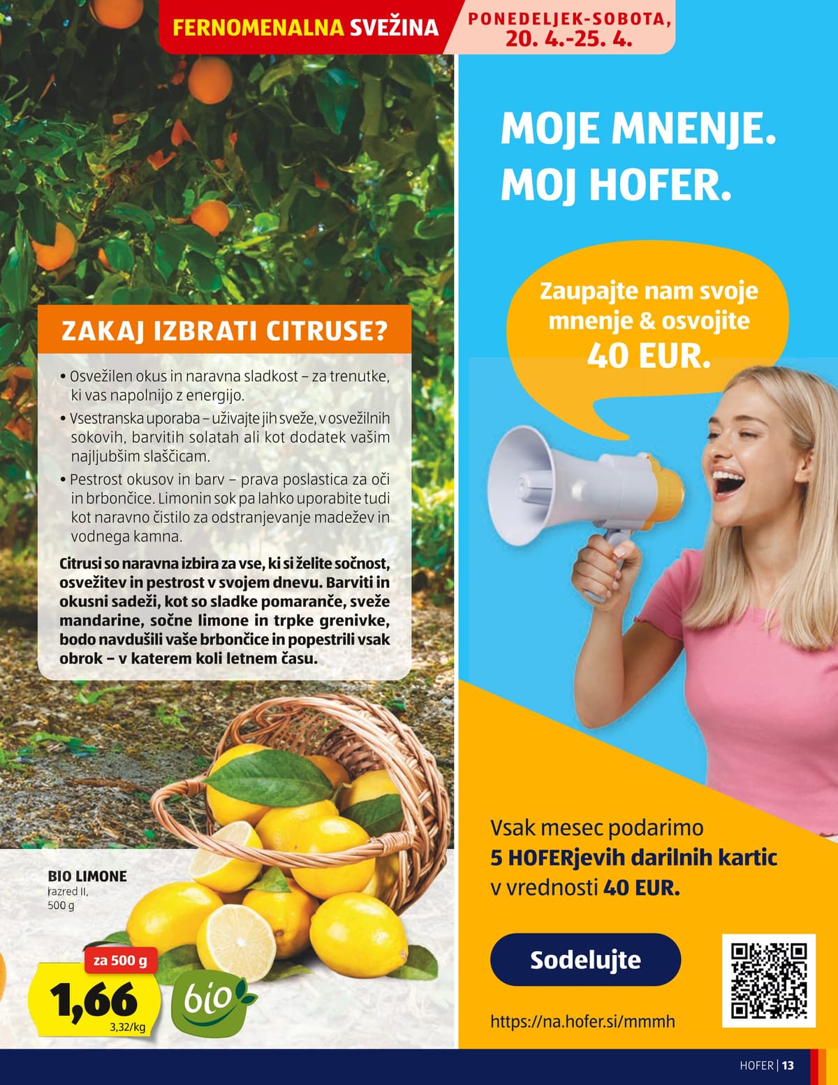 Stran 13. Hofer kataloga - Akcijska Ponudba