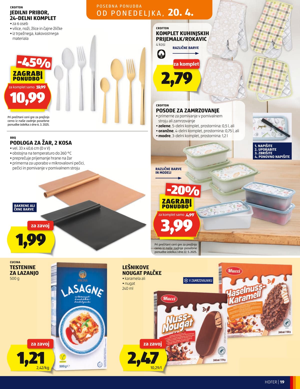 Stran 19. Hofer kataloga - Akcijska Ponudba