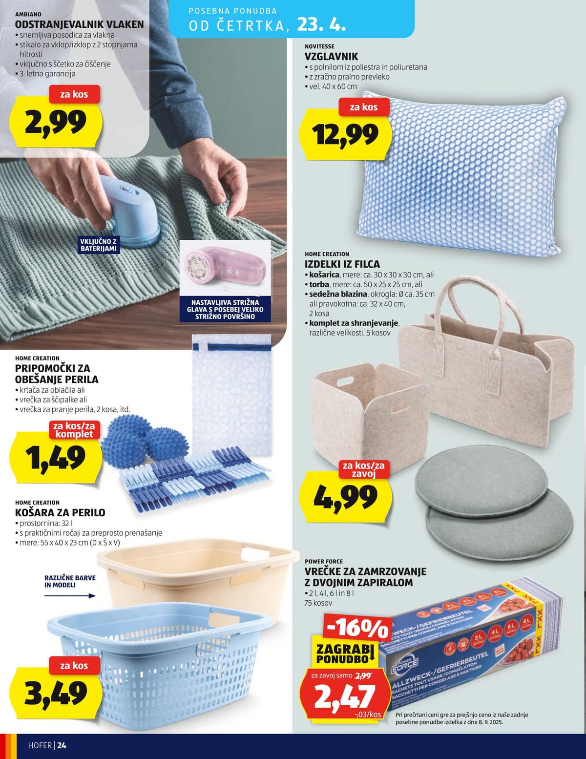 Stran 24. Hofer kataloga - Akcijska Ponudba