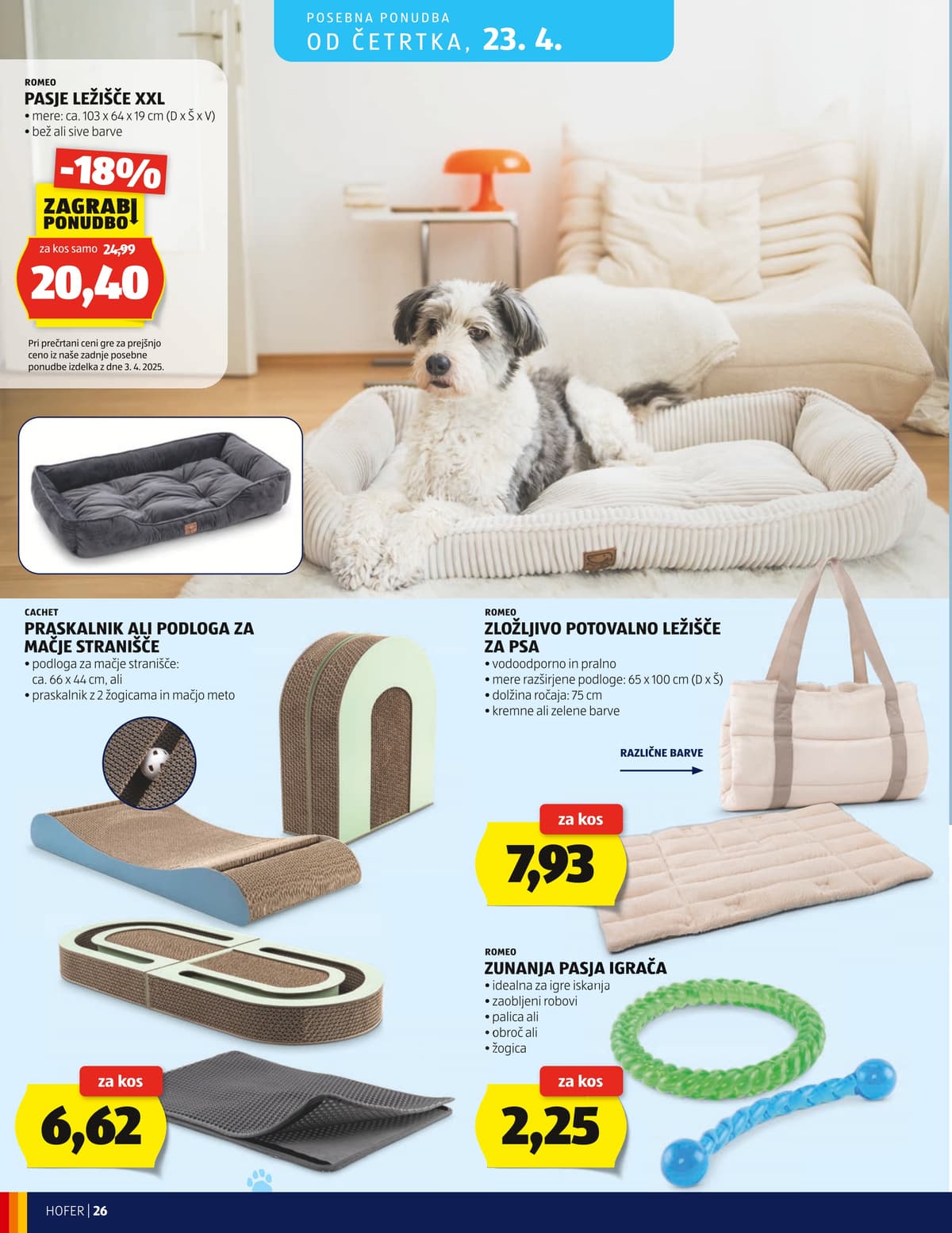 Stran 26. Hofer kataloga - Akcijska Ponudba od 15.04.2026.
