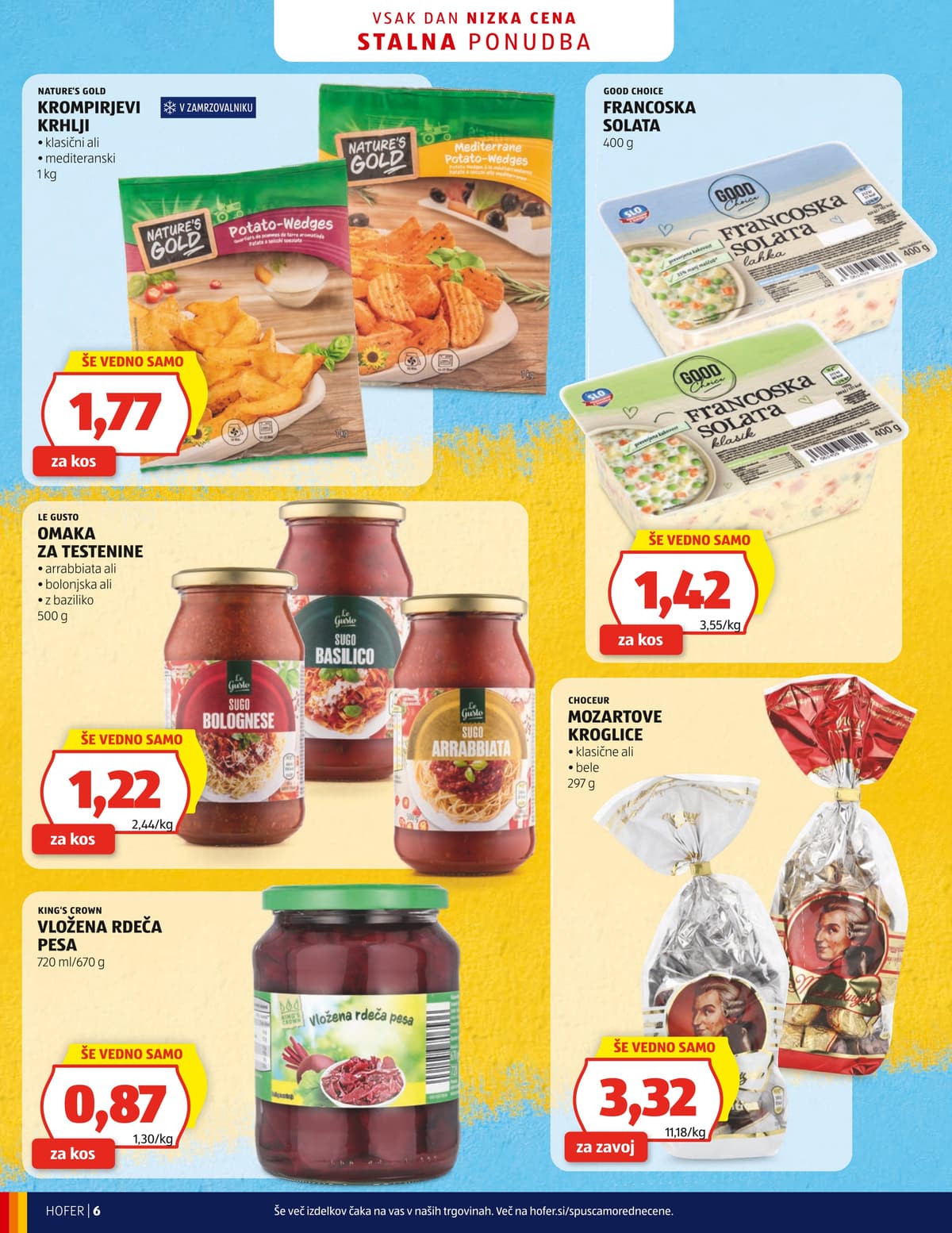 Stran 6. Hofer kataloga - Akcijska Ponudba od 15.04.2026.
