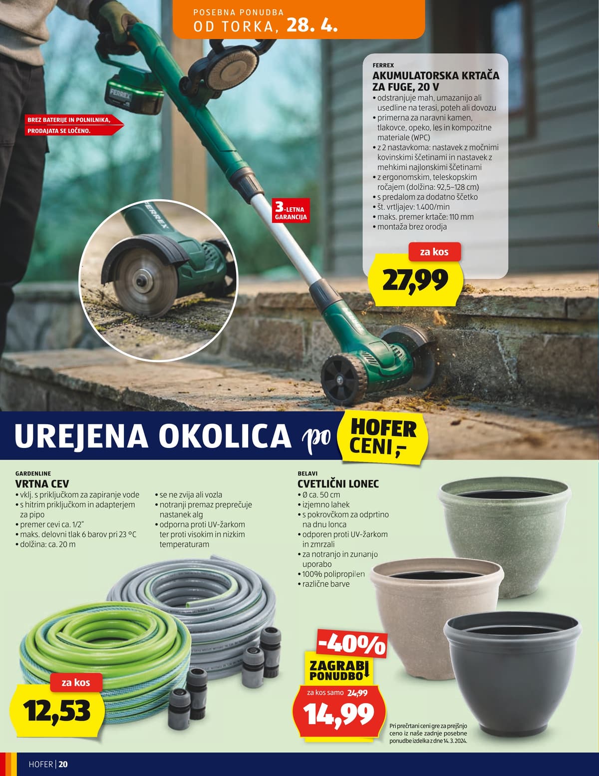 Stran 20. Hofer kataloga - Akcijska Ponudba