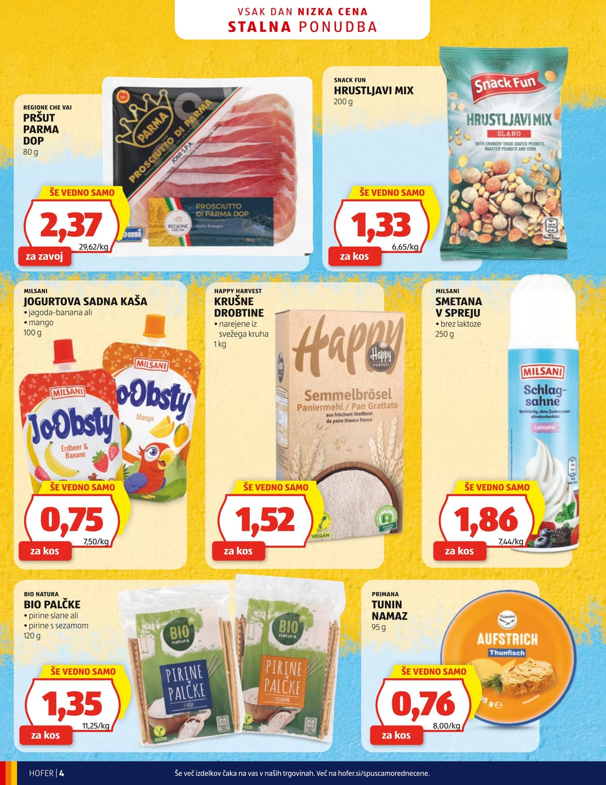 Stran 4. Hofer kataloga - Akcijska Ponudba od 22.04.2026.