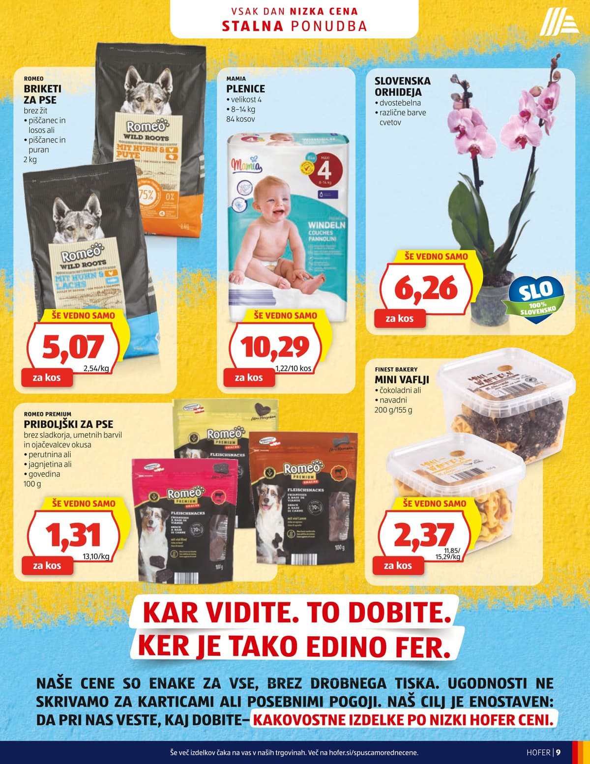 Stran 9. Hofer kataloga - Akcijska Ponudba