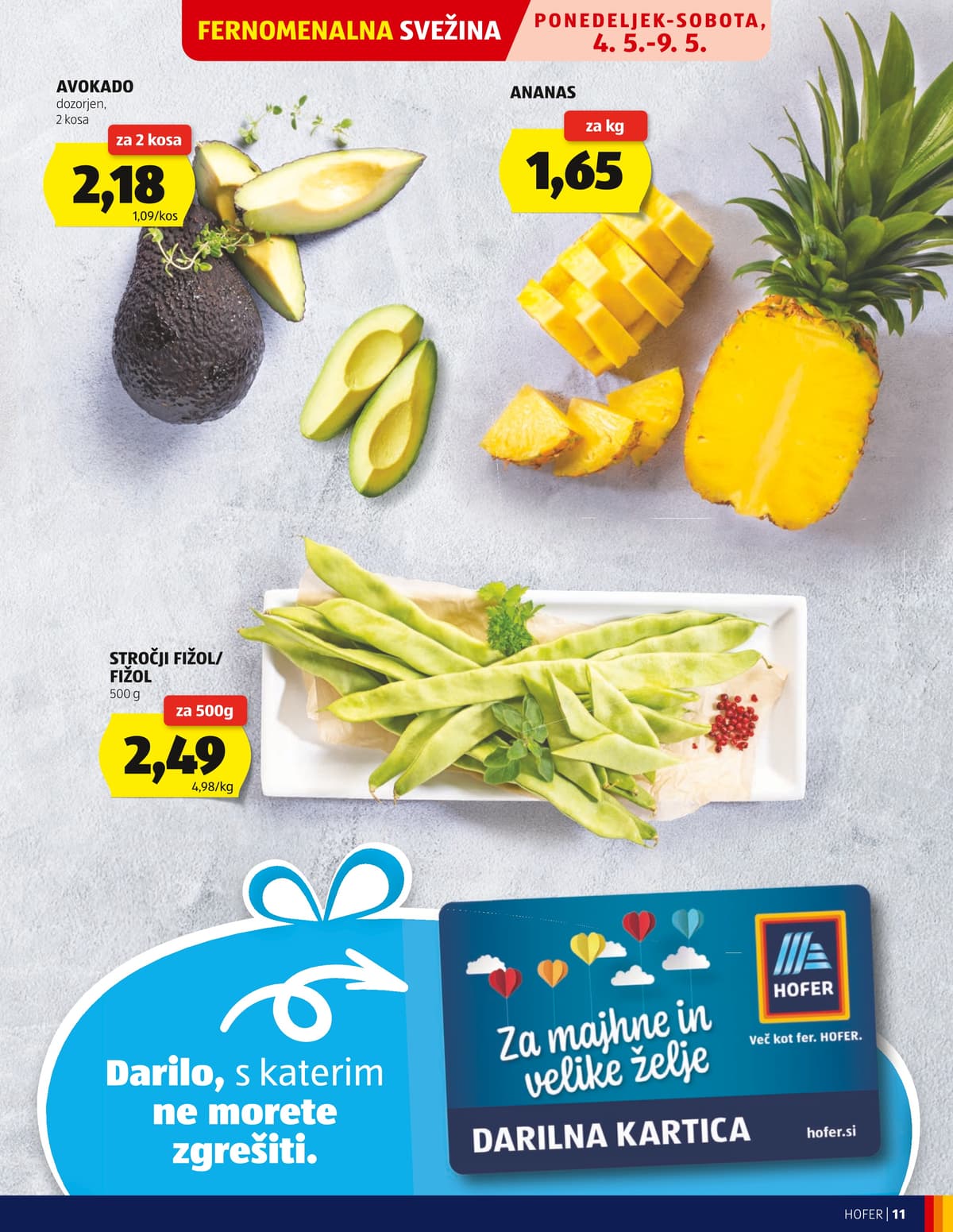 Stran 11. Hofer kataloga - Akcijska Ponudba od 29.04.2026.