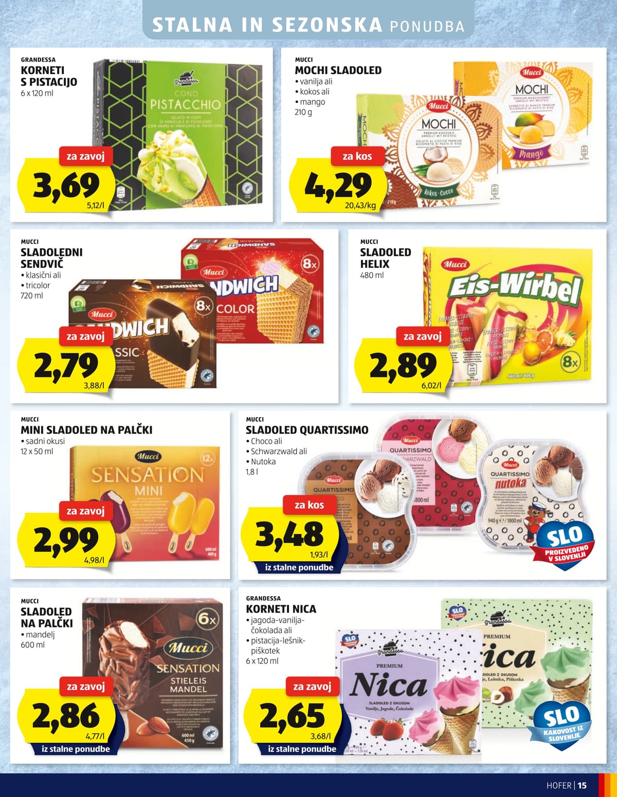 Stran 15. Hofer kataloga - Akcijska Ponudba od 29.04.2026.
