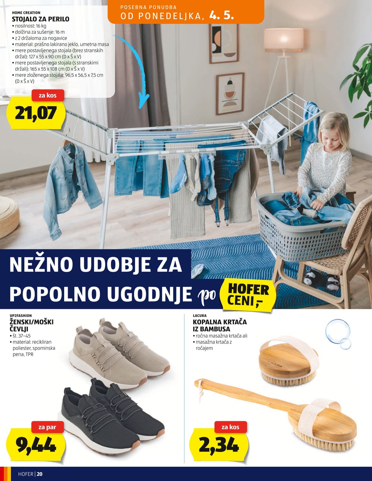 Stran 20. Hofer kataloga - Akcijska Ponudba od 29.04.2026.