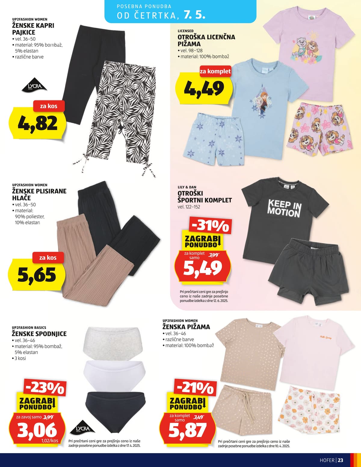 Stran 23. Hofer kataloga - Akcijska Ponudba od 29.04.2026.