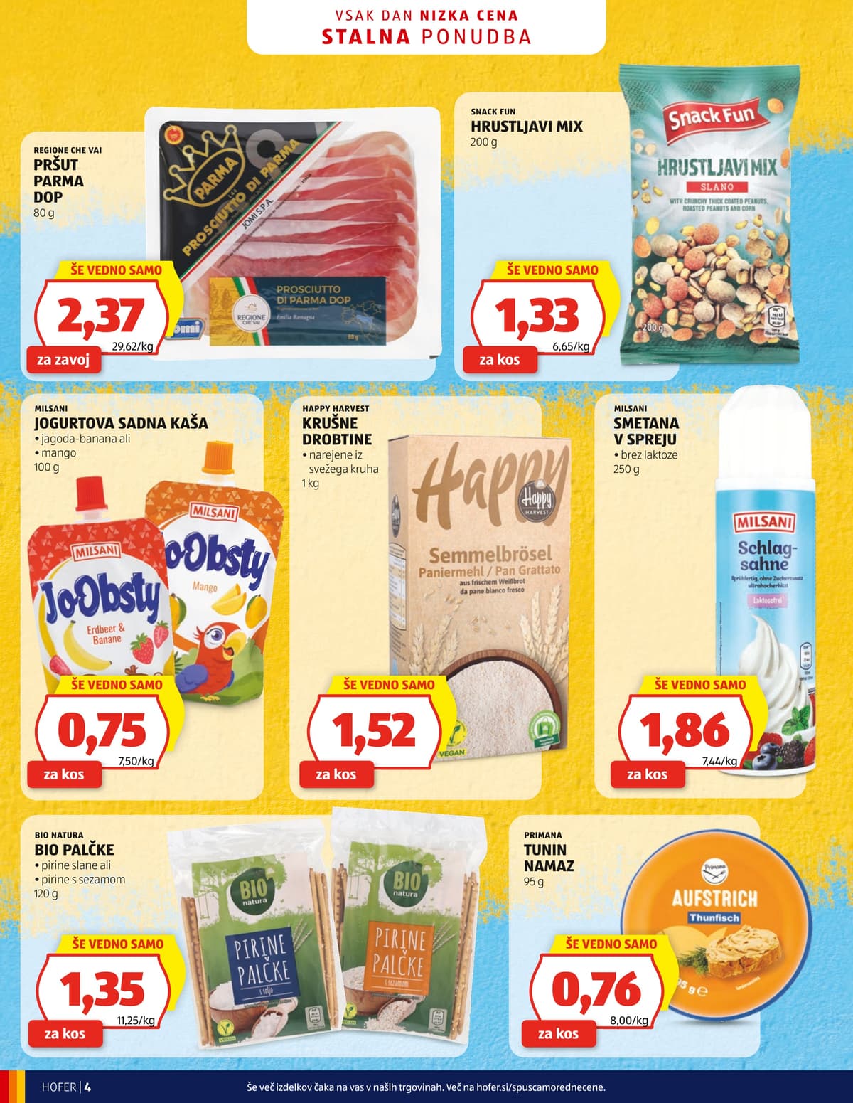 Stran 4. Hofer kataloga - Akcijska Ponudba od 29.04.2026.