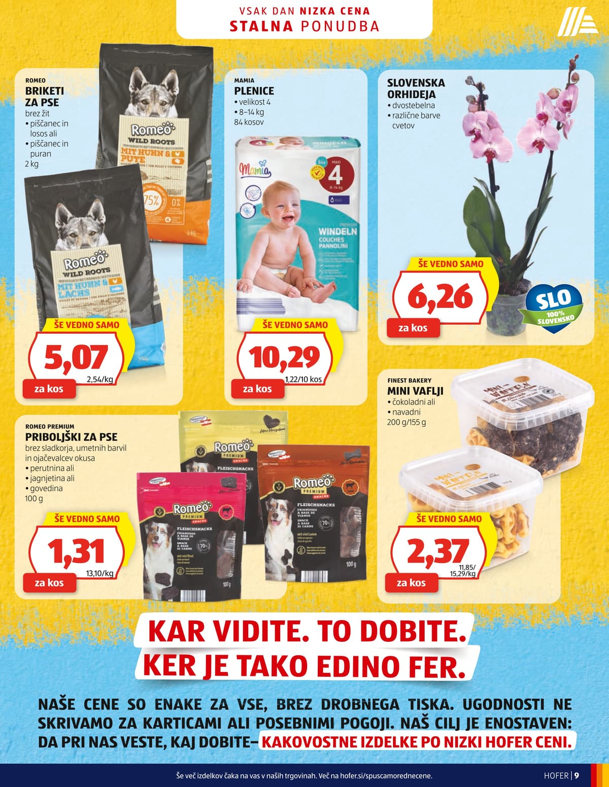 Stran 9. Hofer kataloga - Akcijska Ponudba od 29.04.2026.