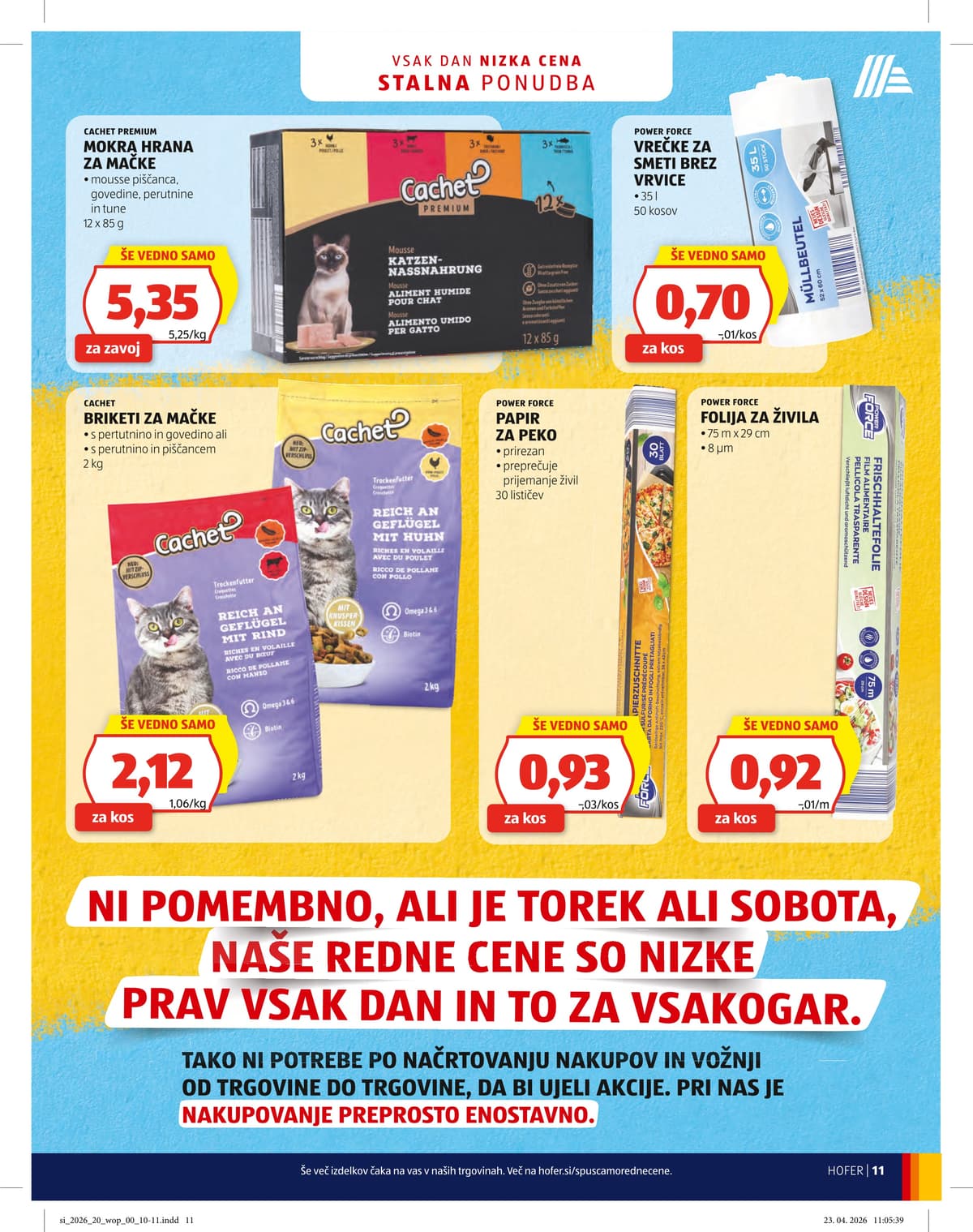 Stran 11. Hofer kataloga - Akcijska Ponudba od 06.05.2026.
