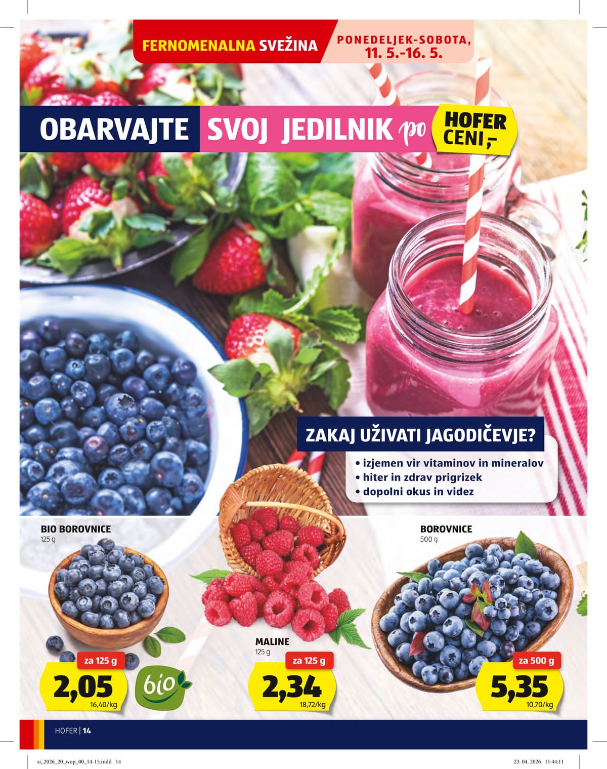 Stran 14. Hofer kataloga - Akcijska Ponudba od 06.05.2026.