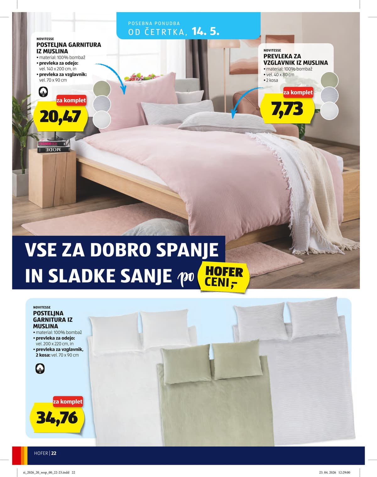Stran 22. Hofer kataloga - Akcijska Ponudba od 06.05.2026.