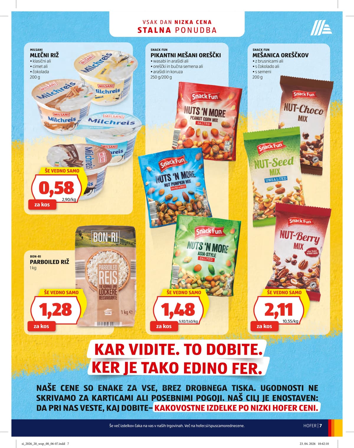 Stran 7. Hofer kataloga - Akcijska Ponudba od 06.05.2026.