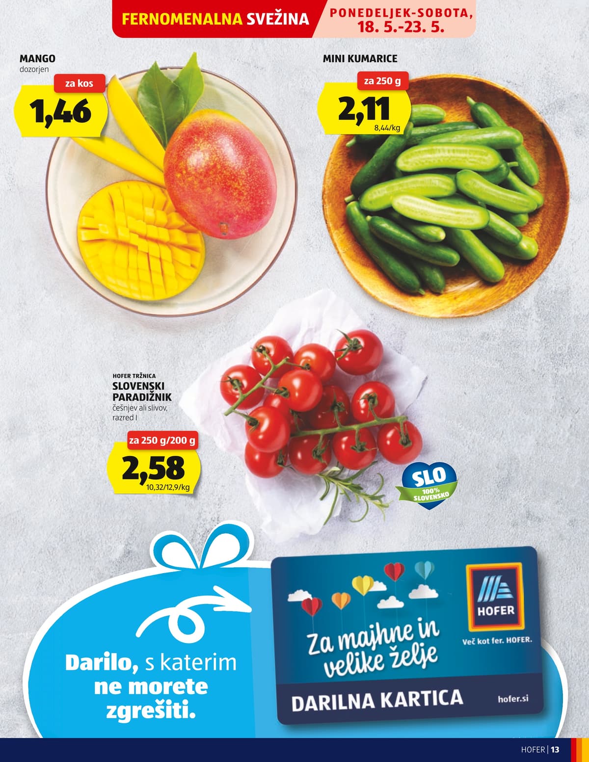 Stran 13. Hofer kataloga - Akcijska Ponudba od 13.05.2026.