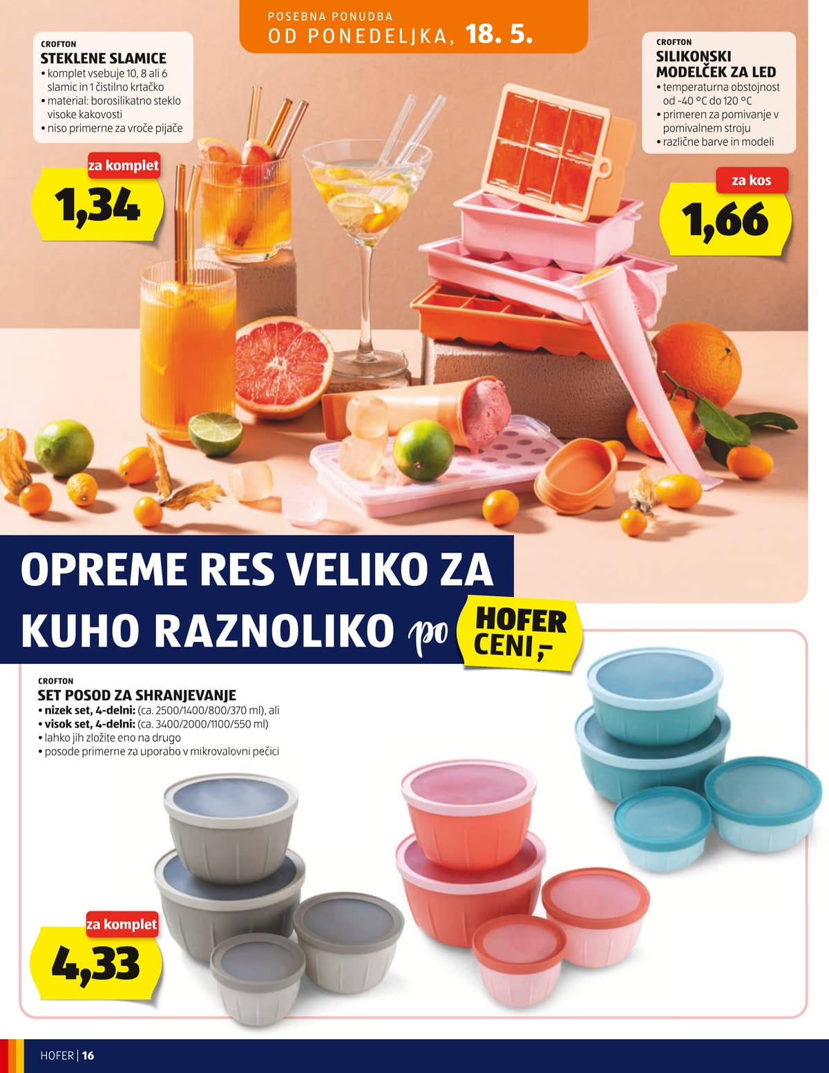 Stran 16. Hofer kataloga - Akcijska Ponudba