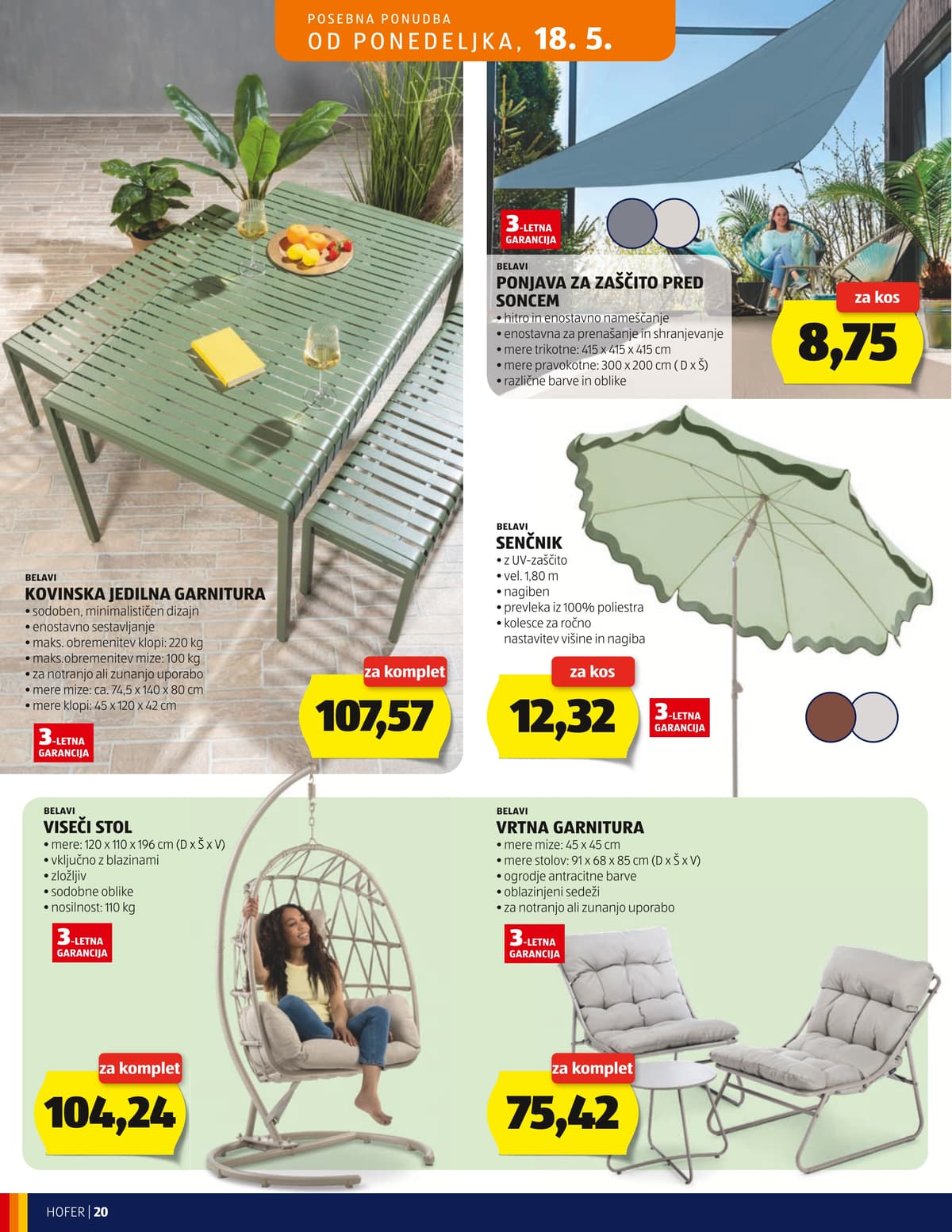Stran 20. Hofer kataloga - Akcijska Ponudba
