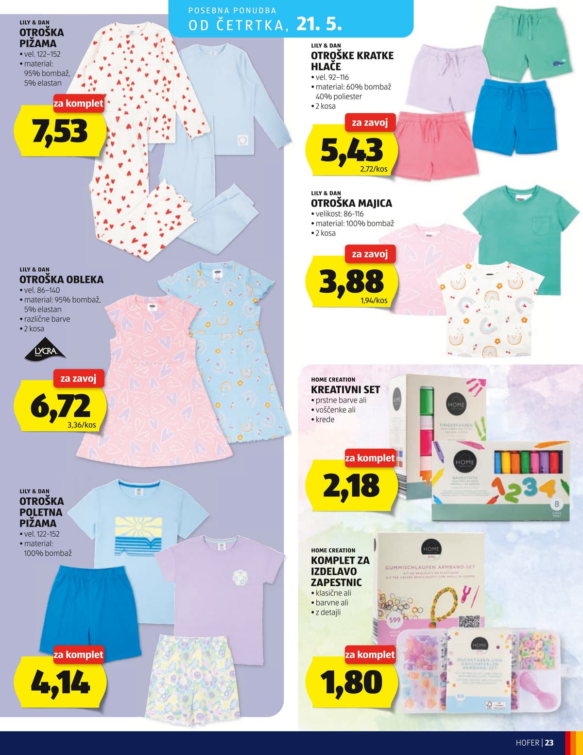 Stran 23. Hofer kataloga - Akcijska Ponudba