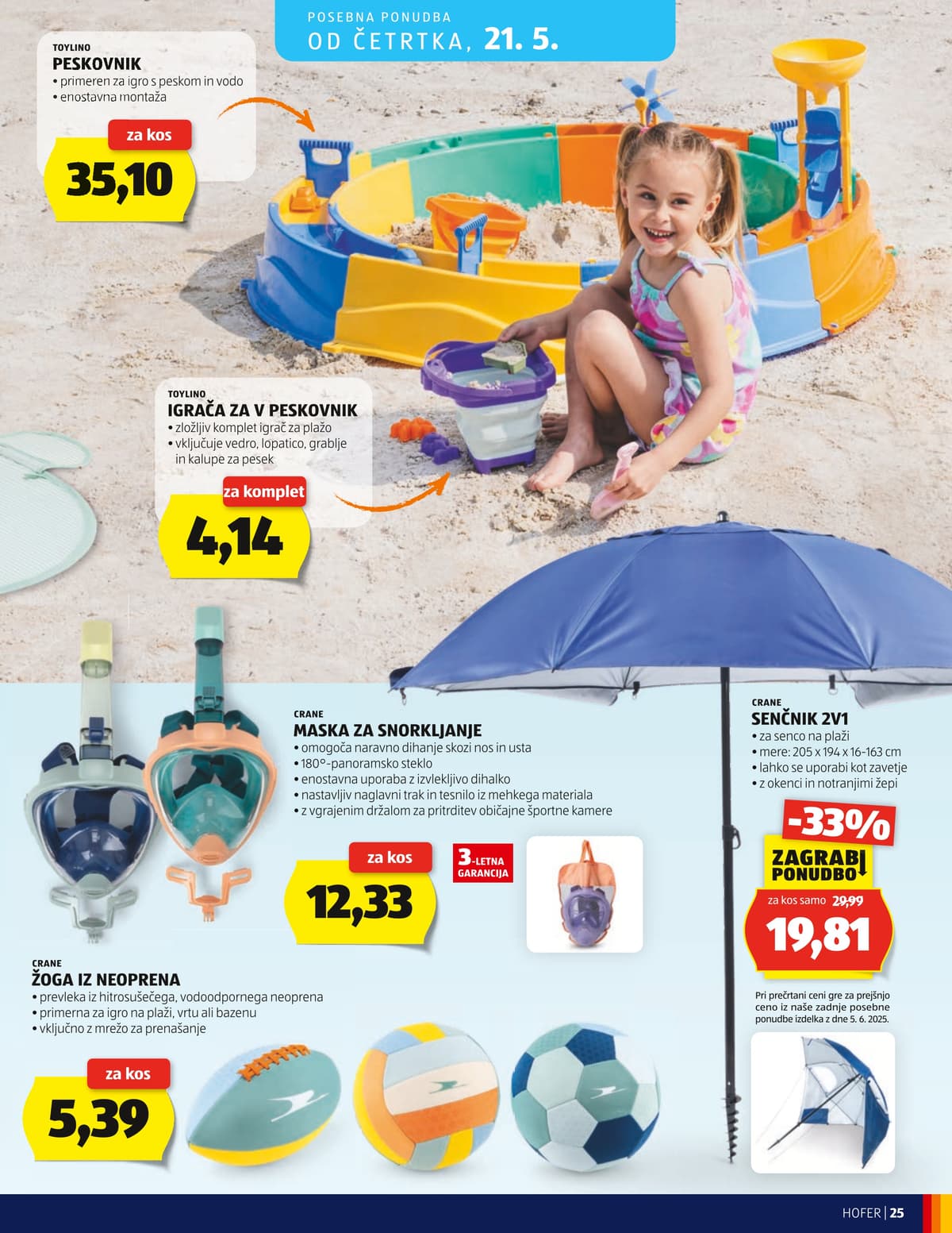 Stran 25. Hofer kataloga - Akcijska Ponudba od 13.05.2026.