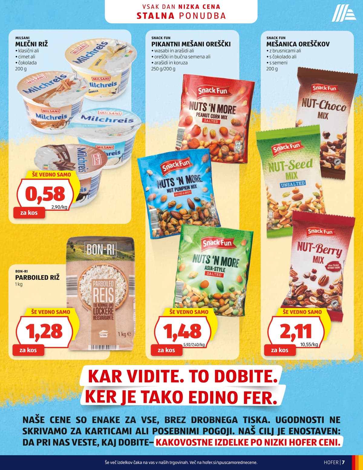 Stran 7. Hofer kataloga - Akcijska Ponudba od 13.05.2026.