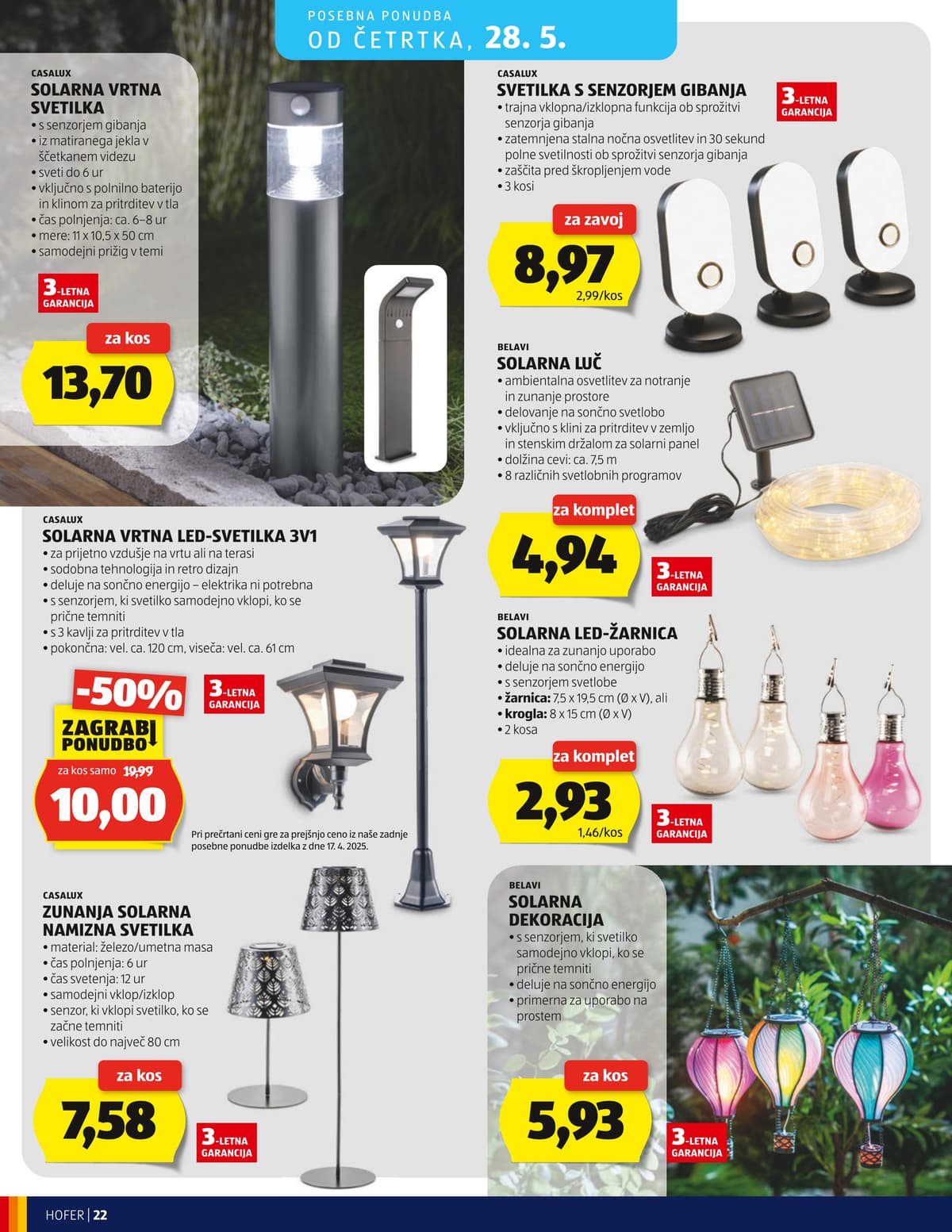 Stran 22. Hofer kataloga - Akcijska Ponudba