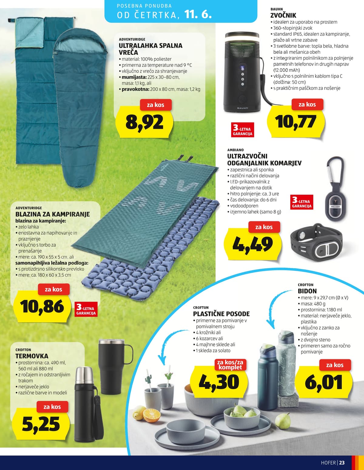 Stran 23. Hofer kataloga - Akcijska Ponudba
