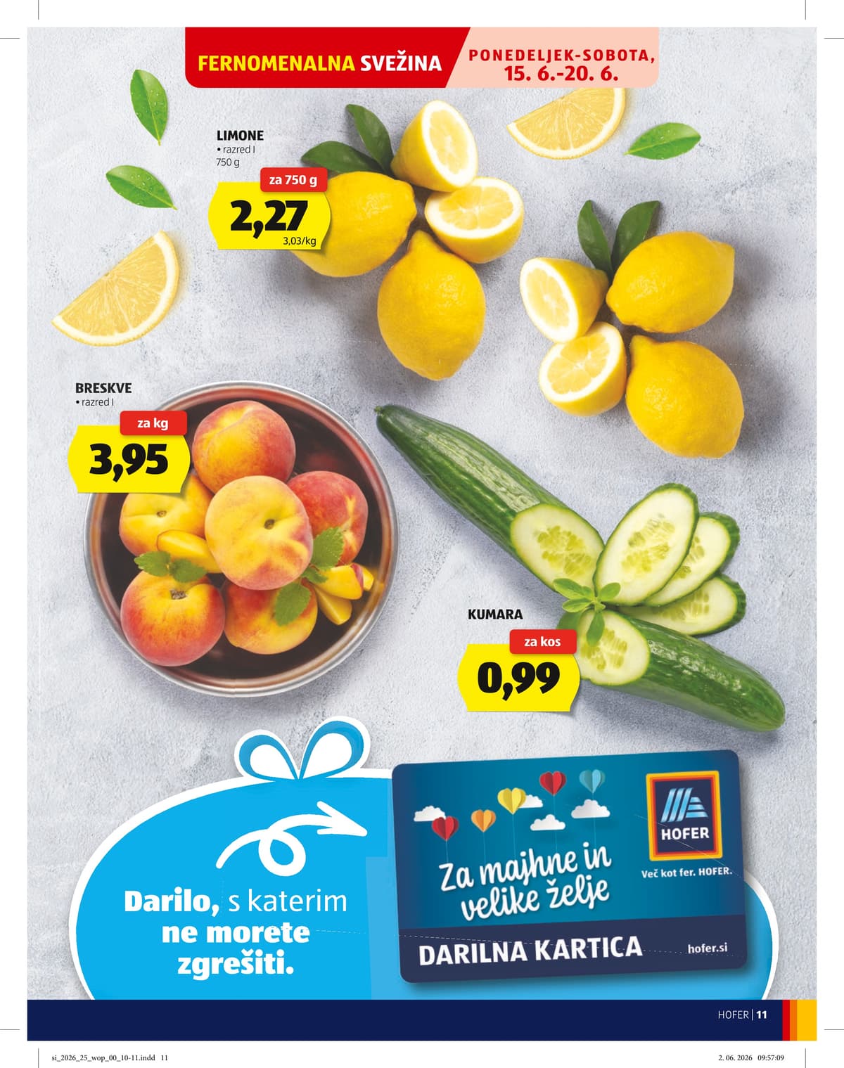 Stran 11. Hofer kataloga - Akcijska Ponudba od 10.06.2026