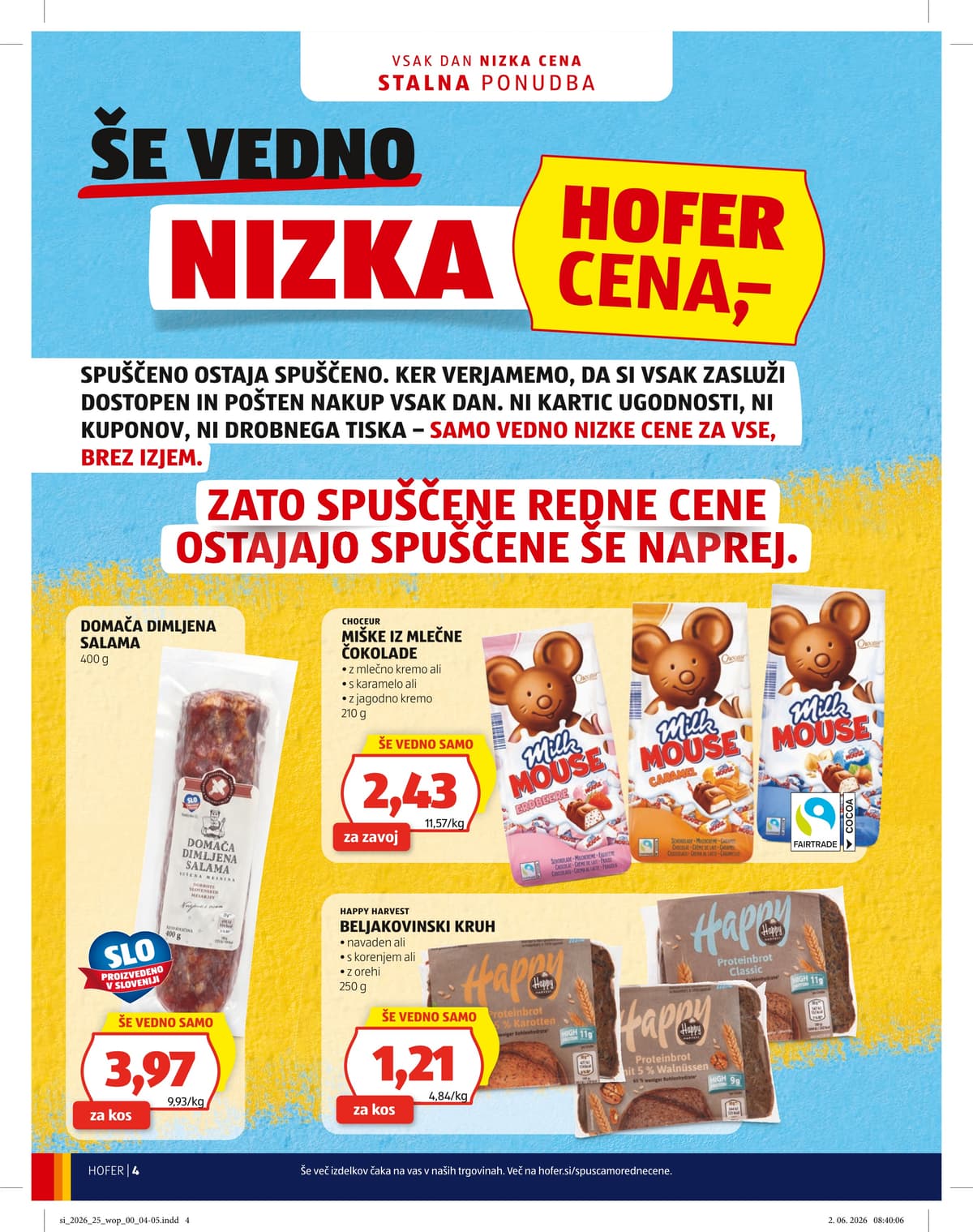 Stran 4. Hofer kataloga - Akcijska Ponudba od 10.06.2026